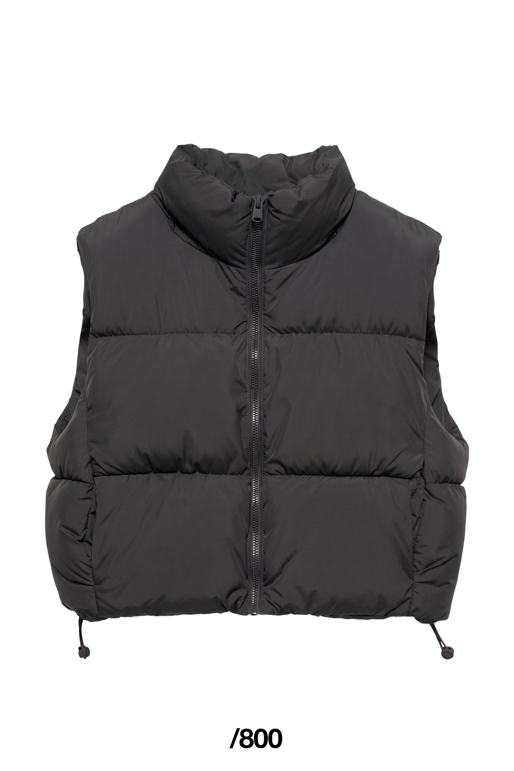 Padded gilet — Black