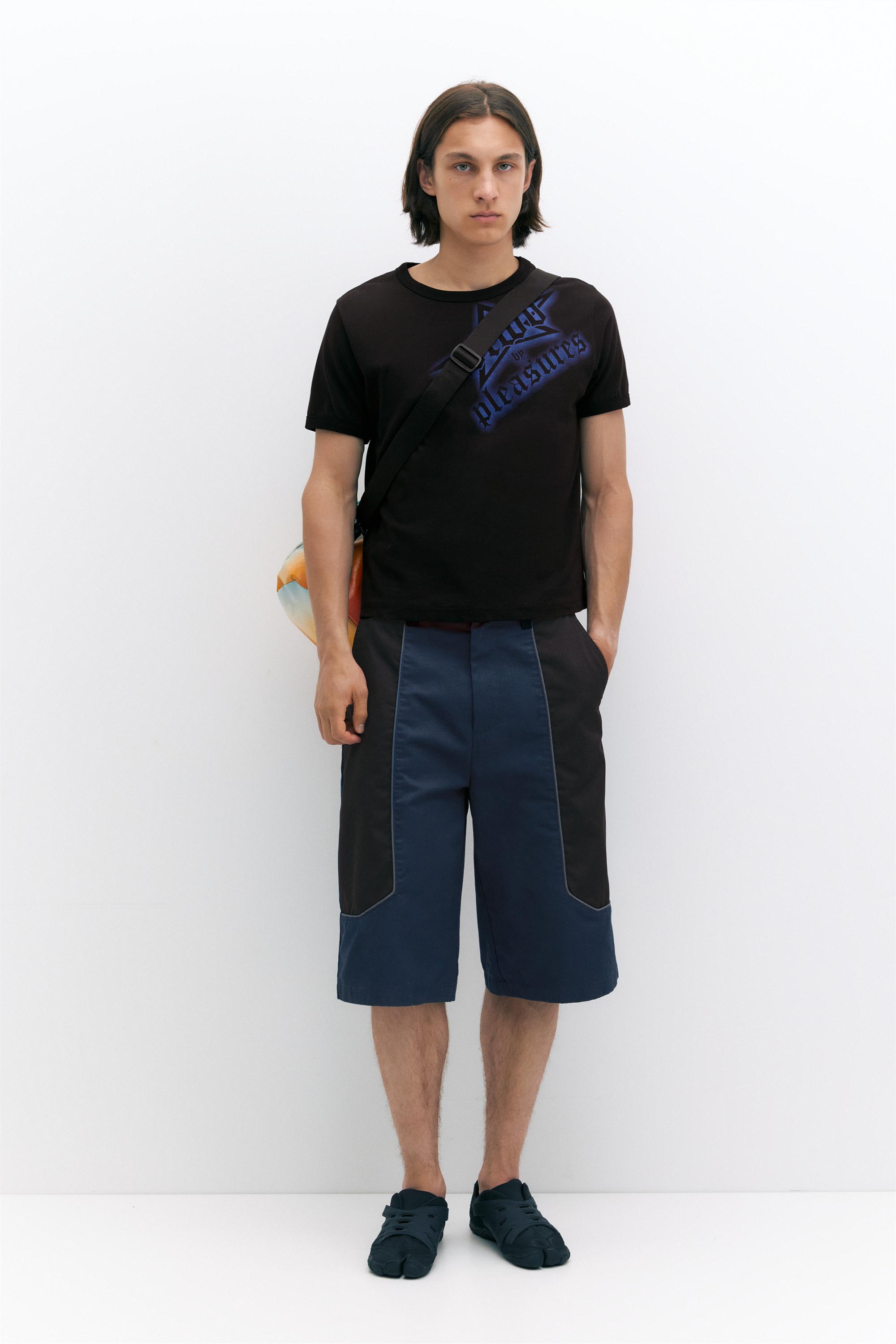 Pleasures x STWD T-shirt — Black