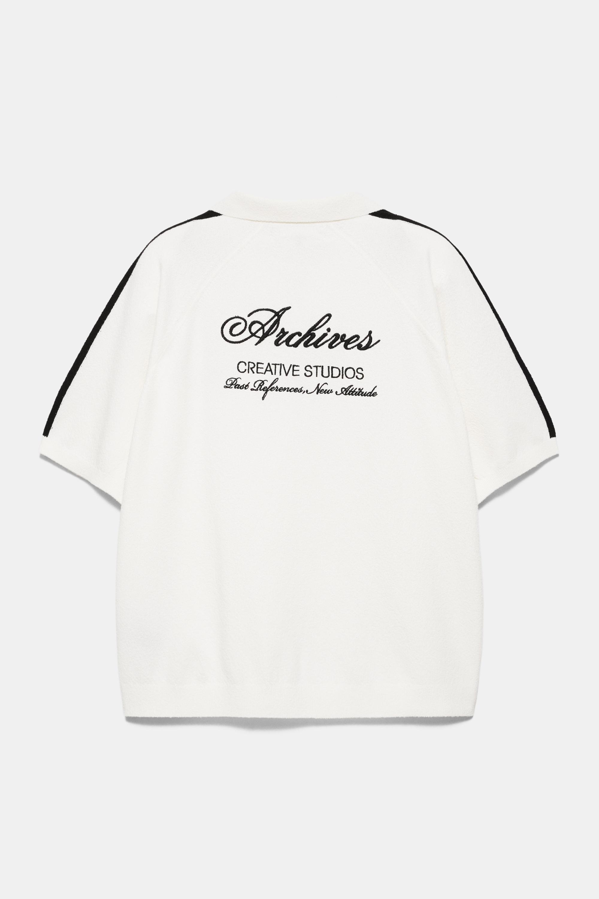 İşlemeli reglan kol polo - Görsel 5