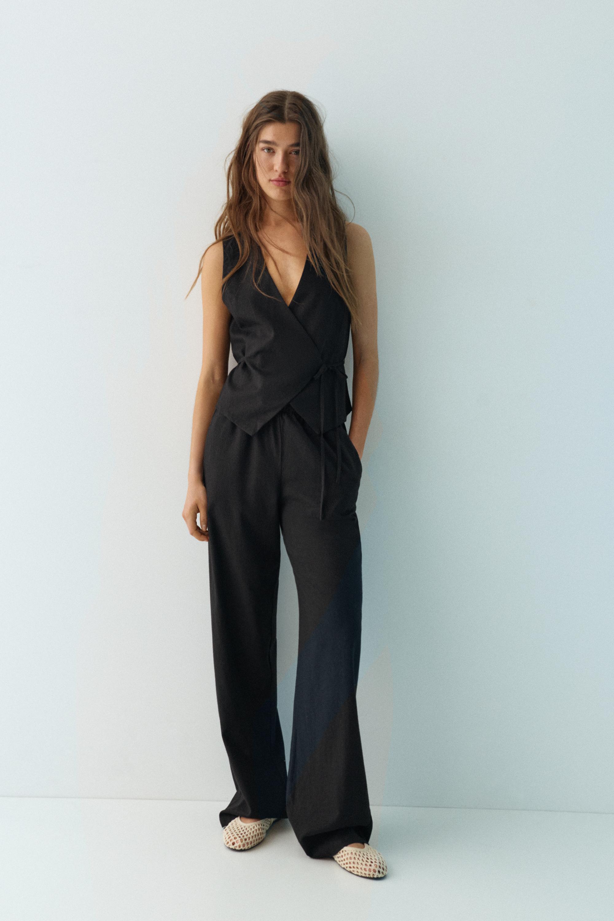 Rustik keten yelek - Görsel 75