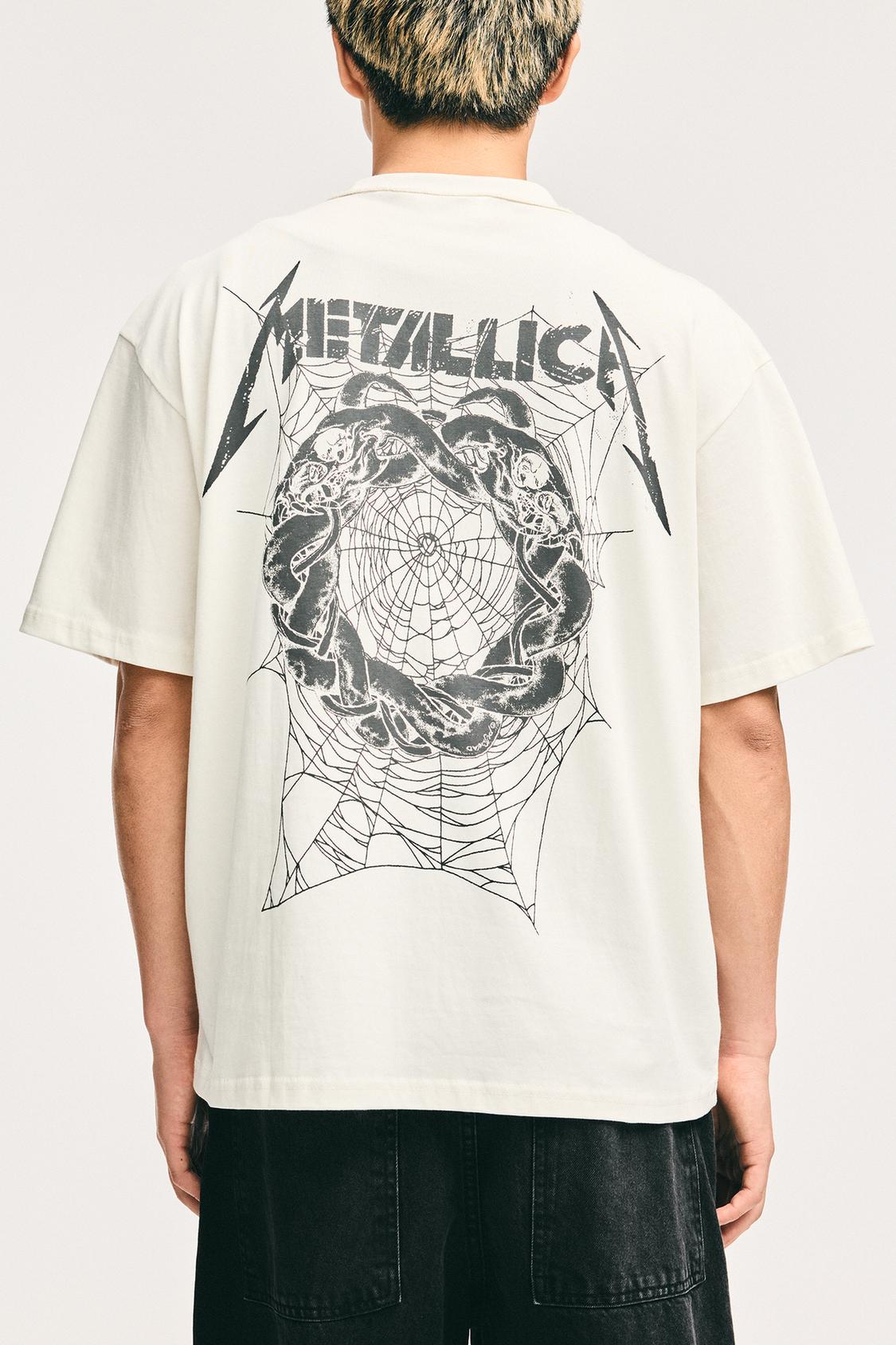 Metallica Band Sudadera Metallica Pull And Bear Lizenzierter