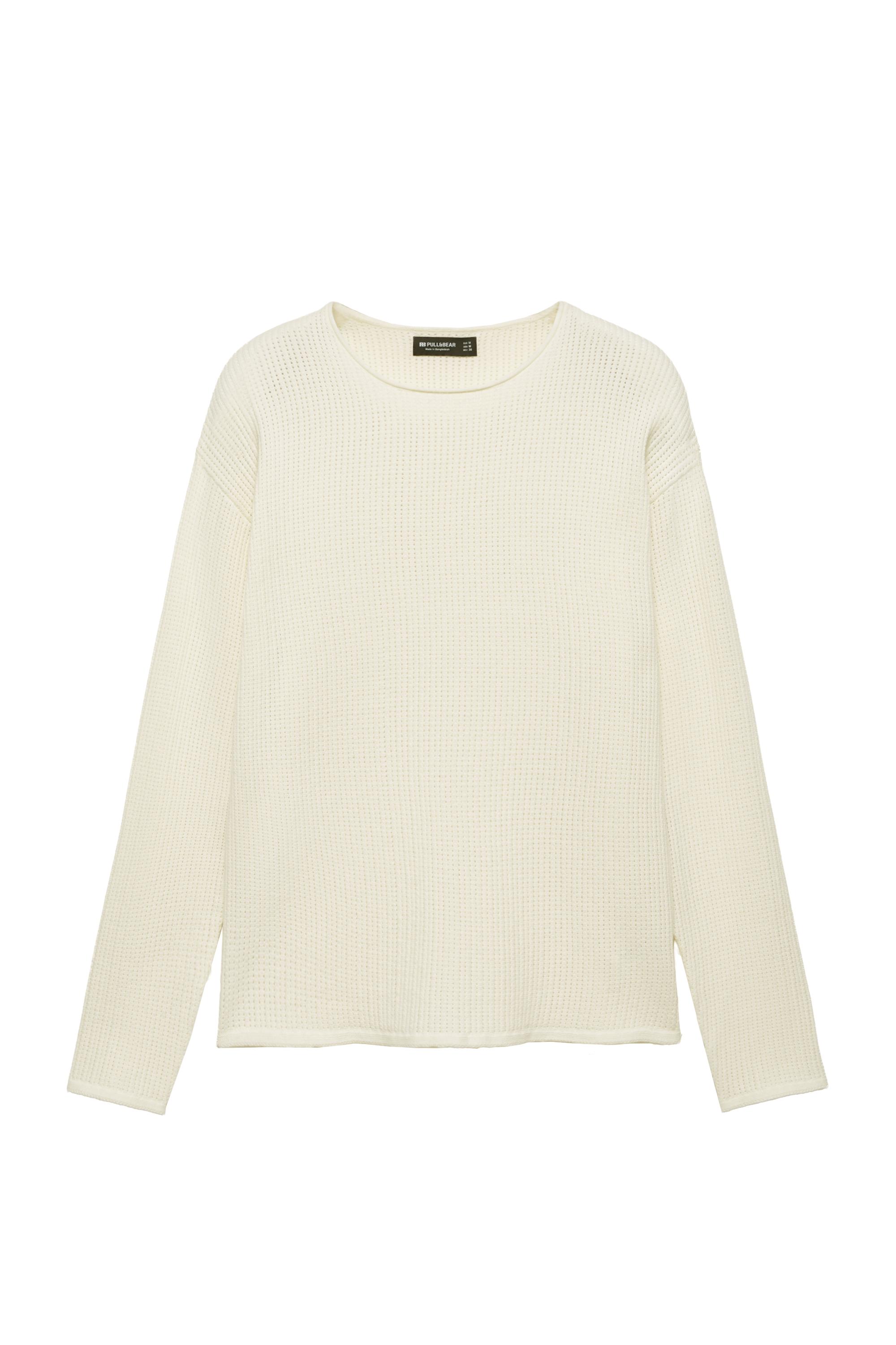 Pull&Bear Ajurlu triko kazak görsel 2