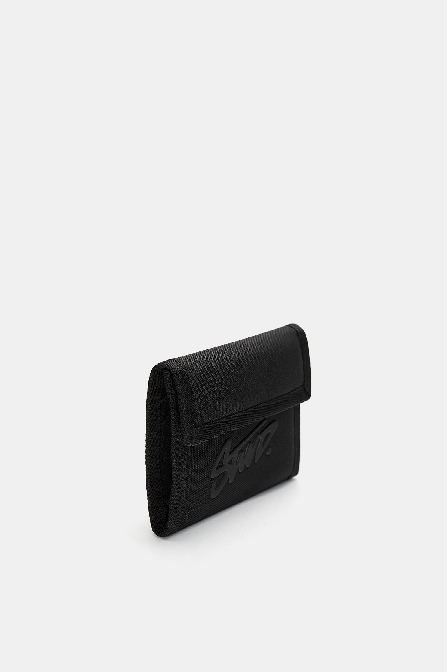 Nylon STWD wallet — Black