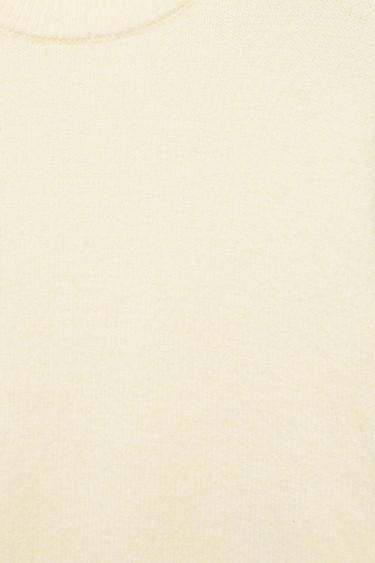 Round neck jumper — Yellow 8