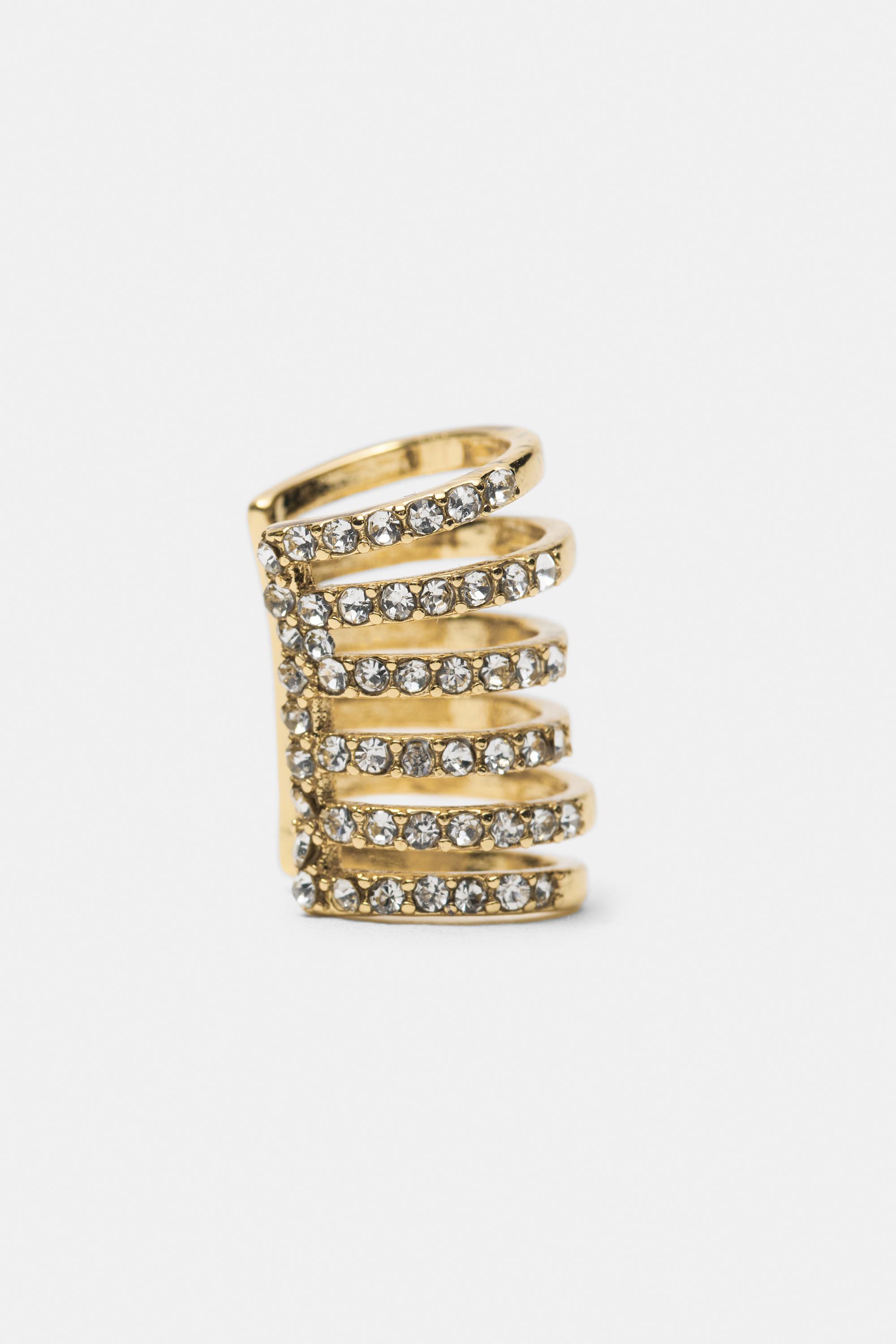 Pack of ear cuff earrings — Gold