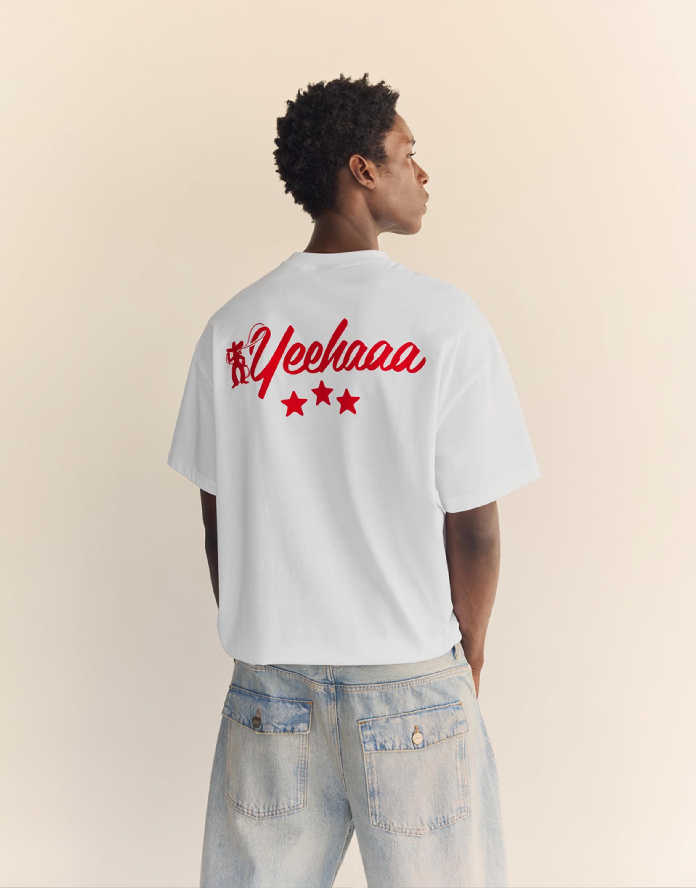 Cowboy graphic T-shirt — Off white