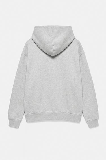 Basic hoodie — Grey marl 5