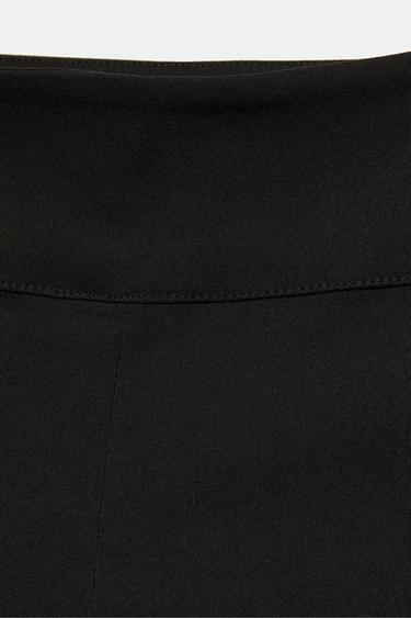 Wide-waist capris — Black 8