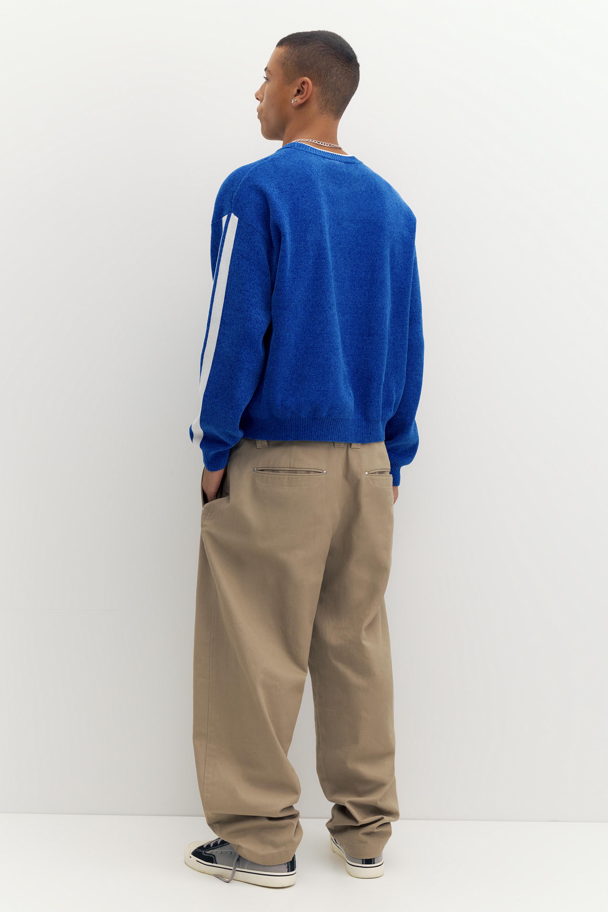 Pull&Bear STWD grafik baskılı kazak görsel 2
