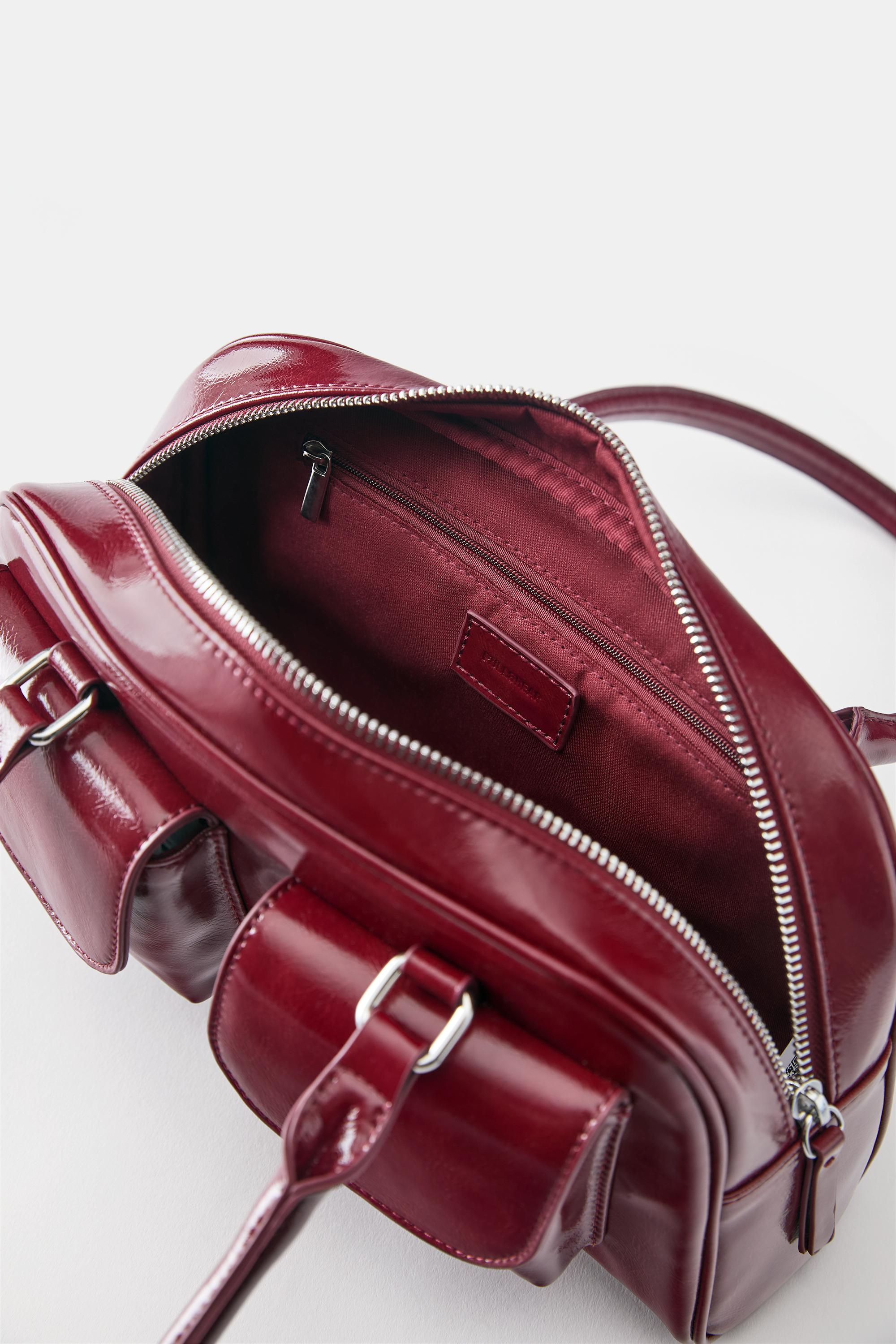 Multipocket shoulder bag — Red