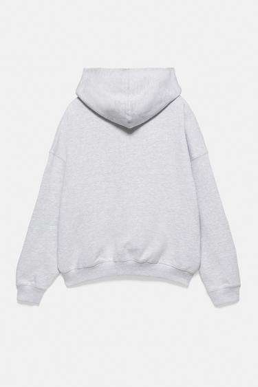 Boxy fit hoodie — Pale marl 7