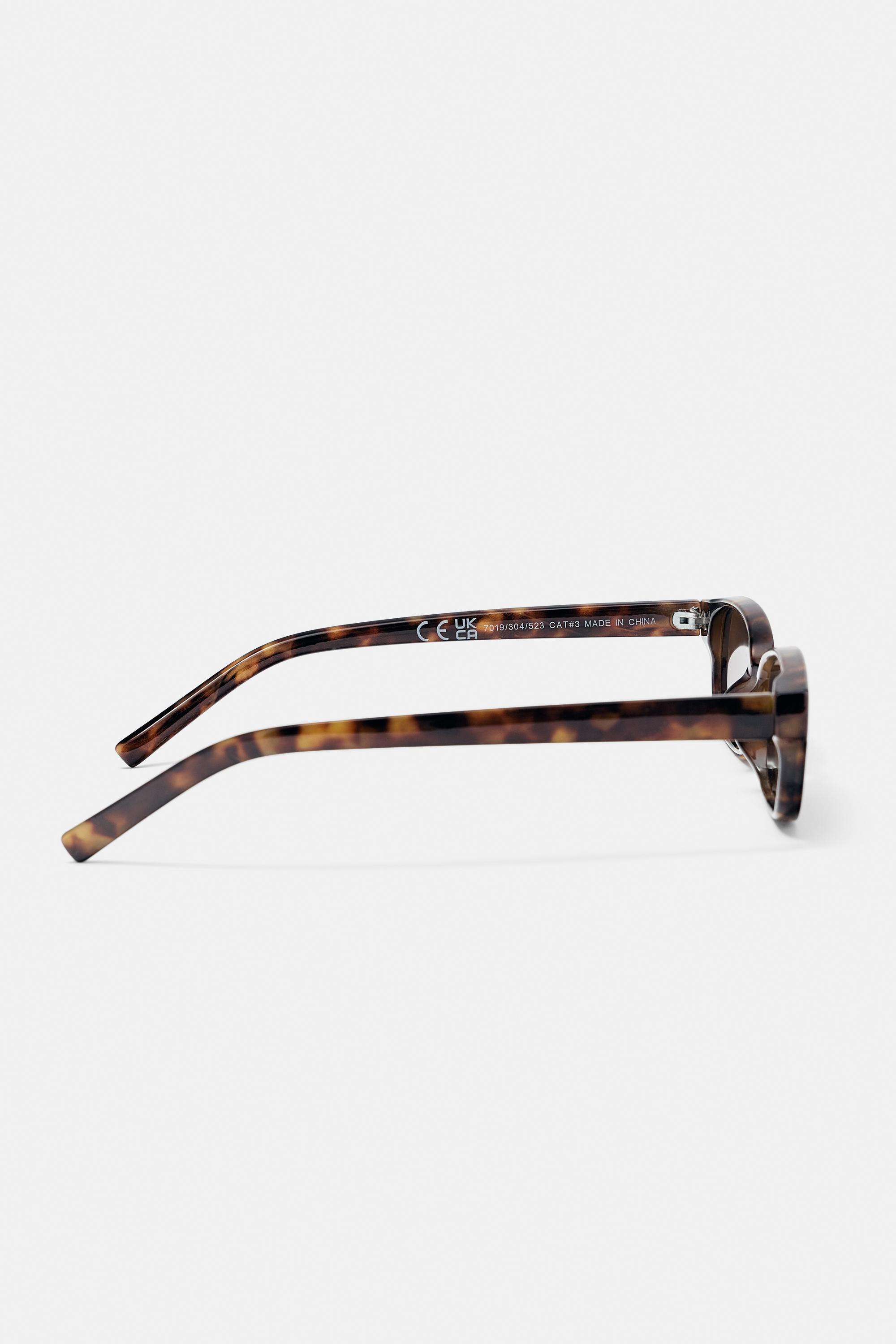 Rectangular sunglasses — Khaki marl