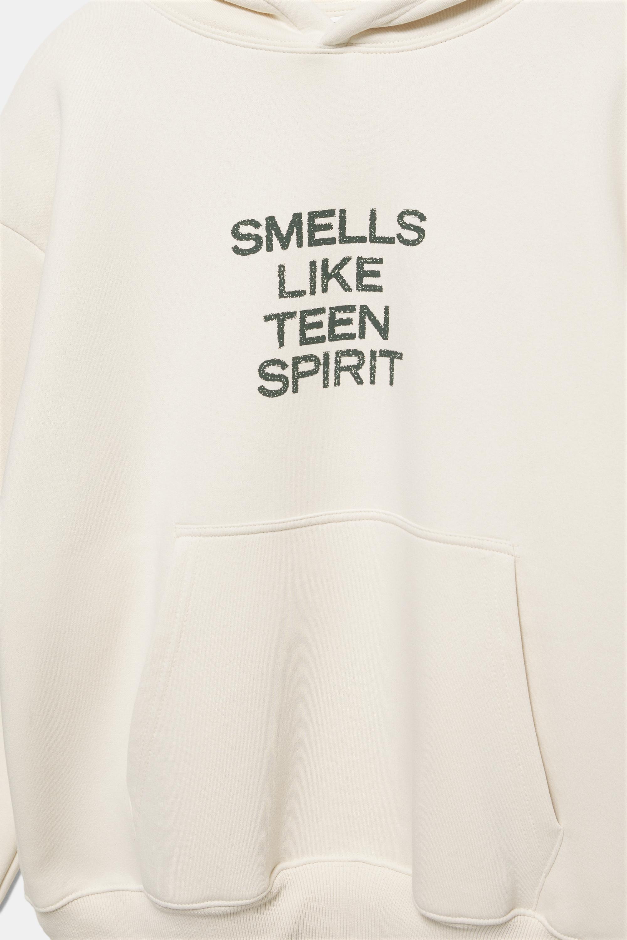 Nirvana kapüşonlu sweatshirt - Görsel 4