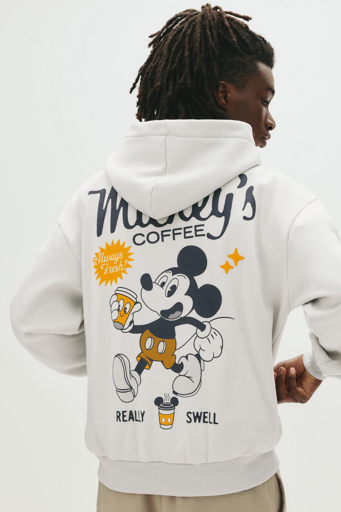 Disney Sweater Pull And Bear Mickey Mouse Hoodie Disney Mickey