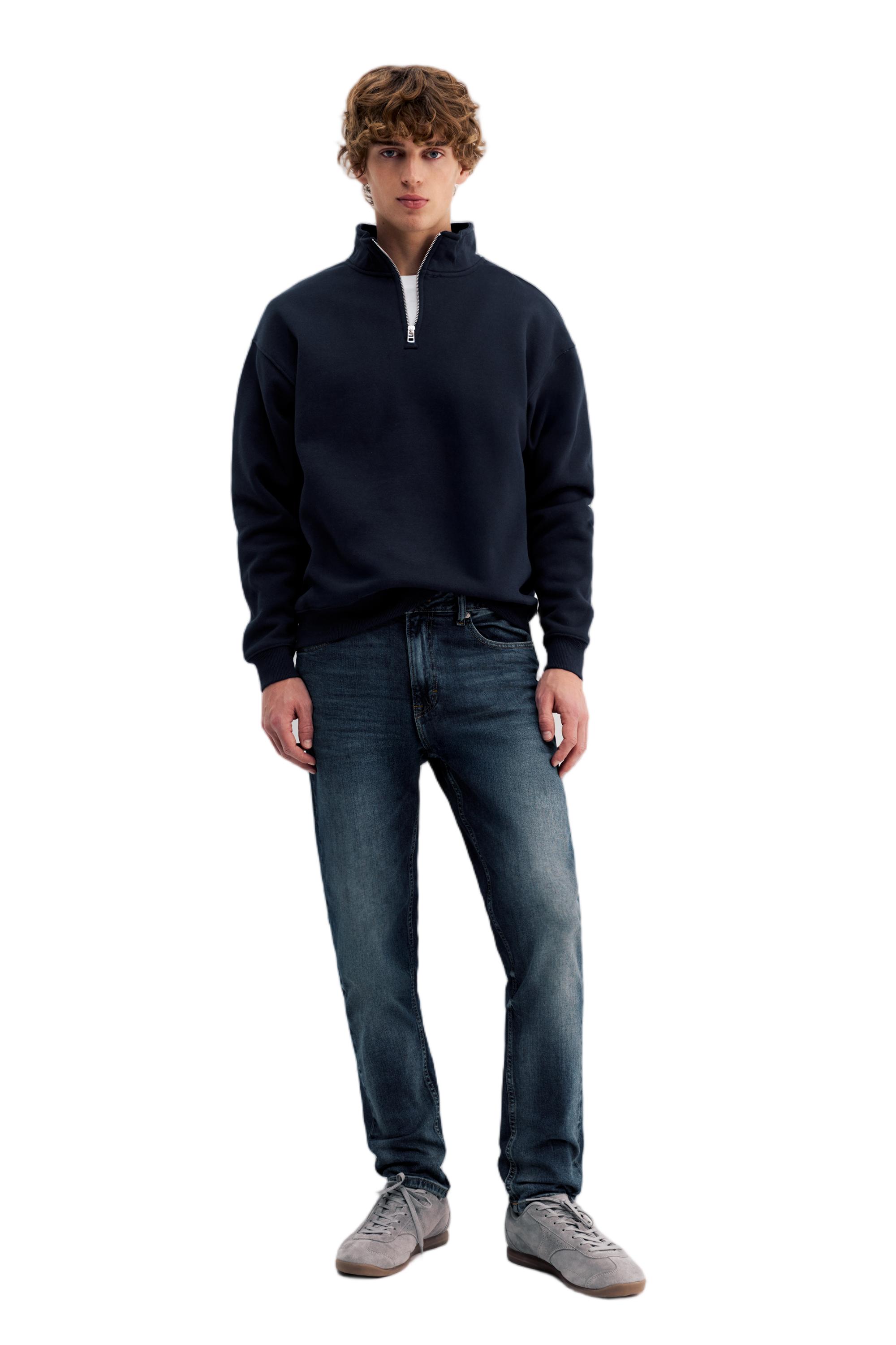 Slim fit jeans — Neon blue