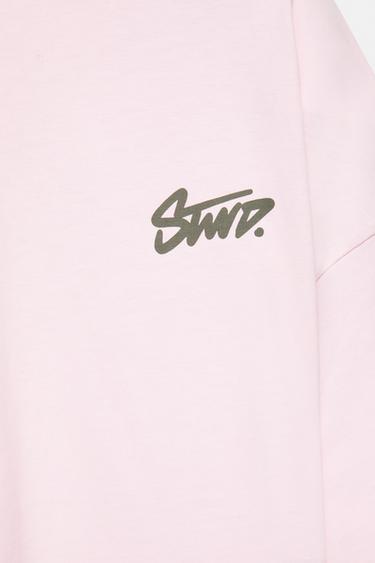 STWD graphic T-shirt — Pink 7