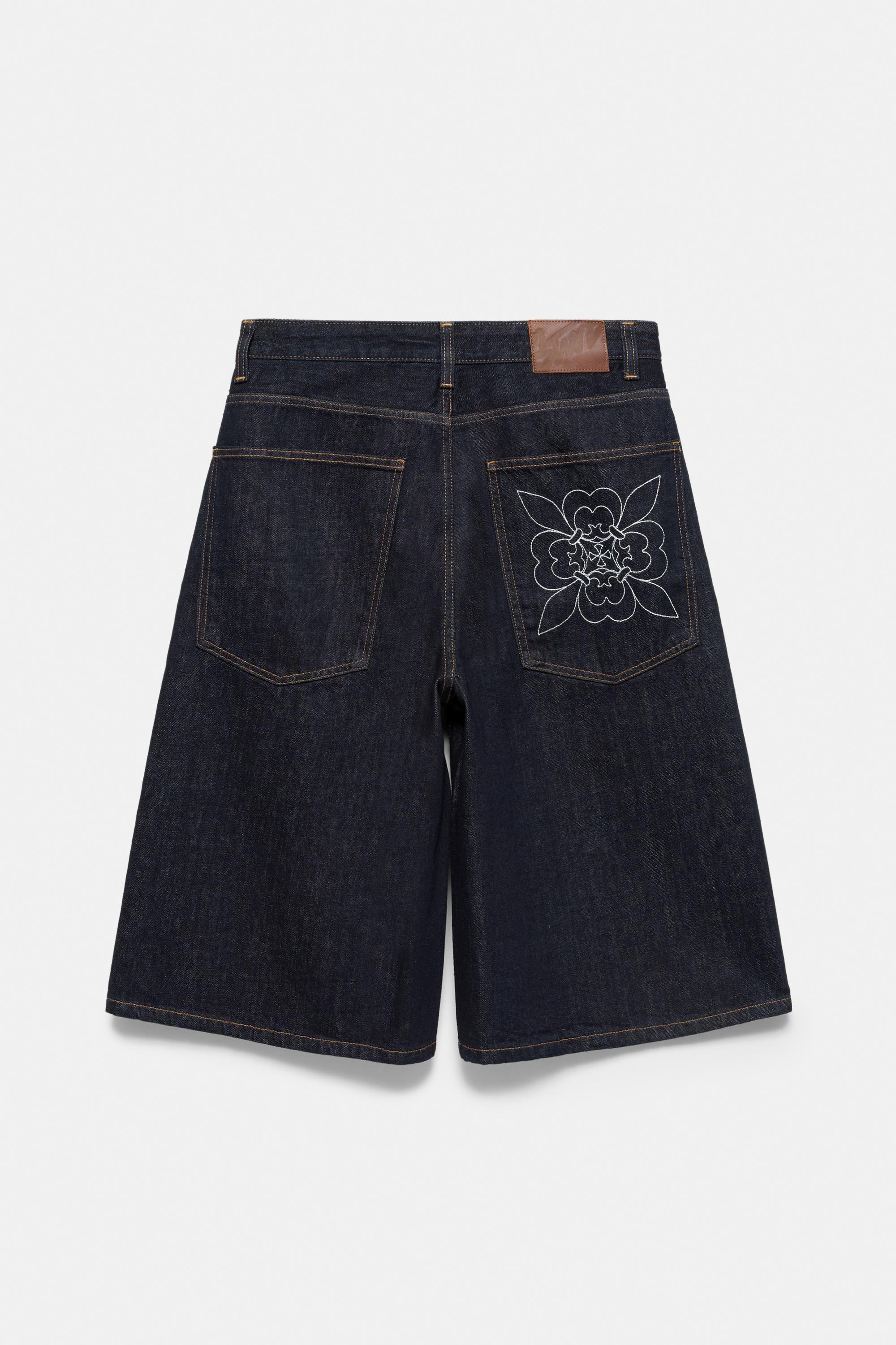 Super baggy jorts — Navy