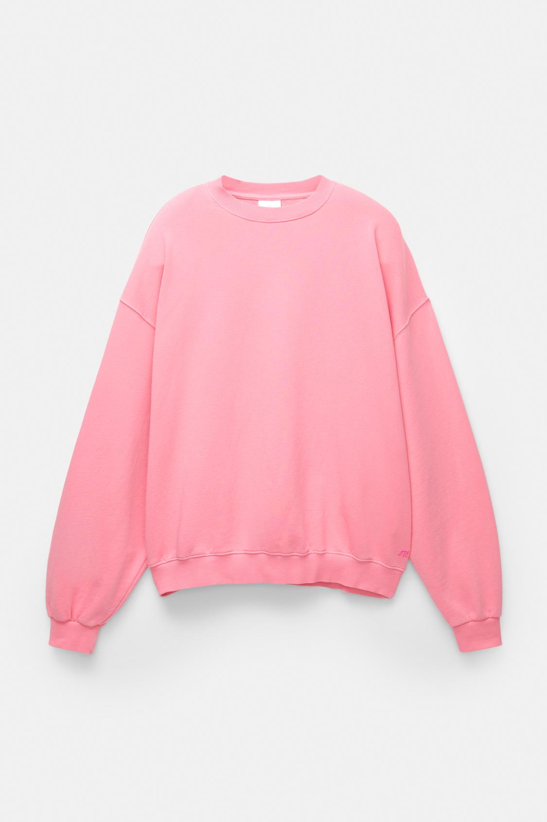 Pink sweatshirt PULL&BEAR
