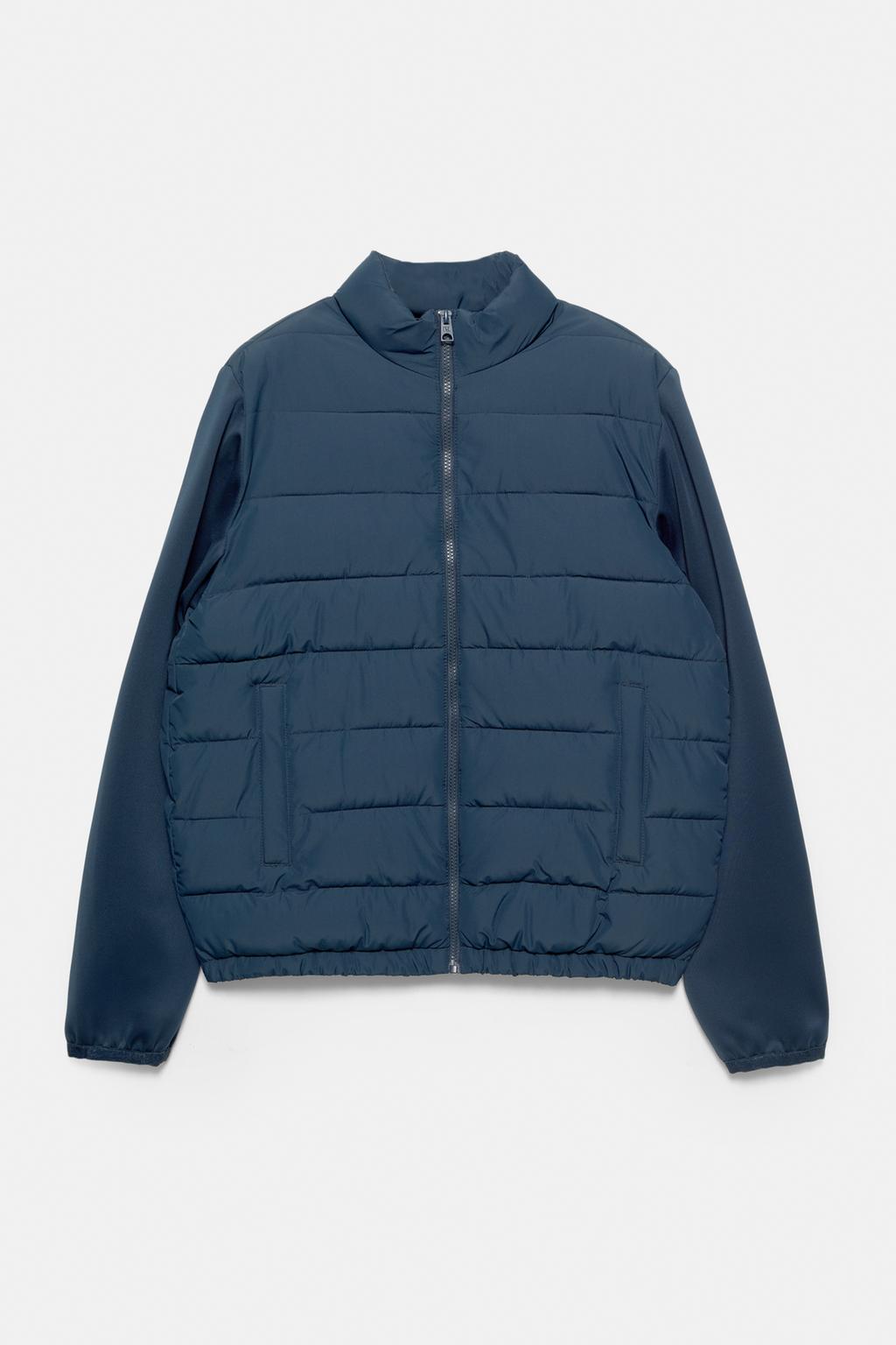 Combined puffer jacket PULL&BEAR