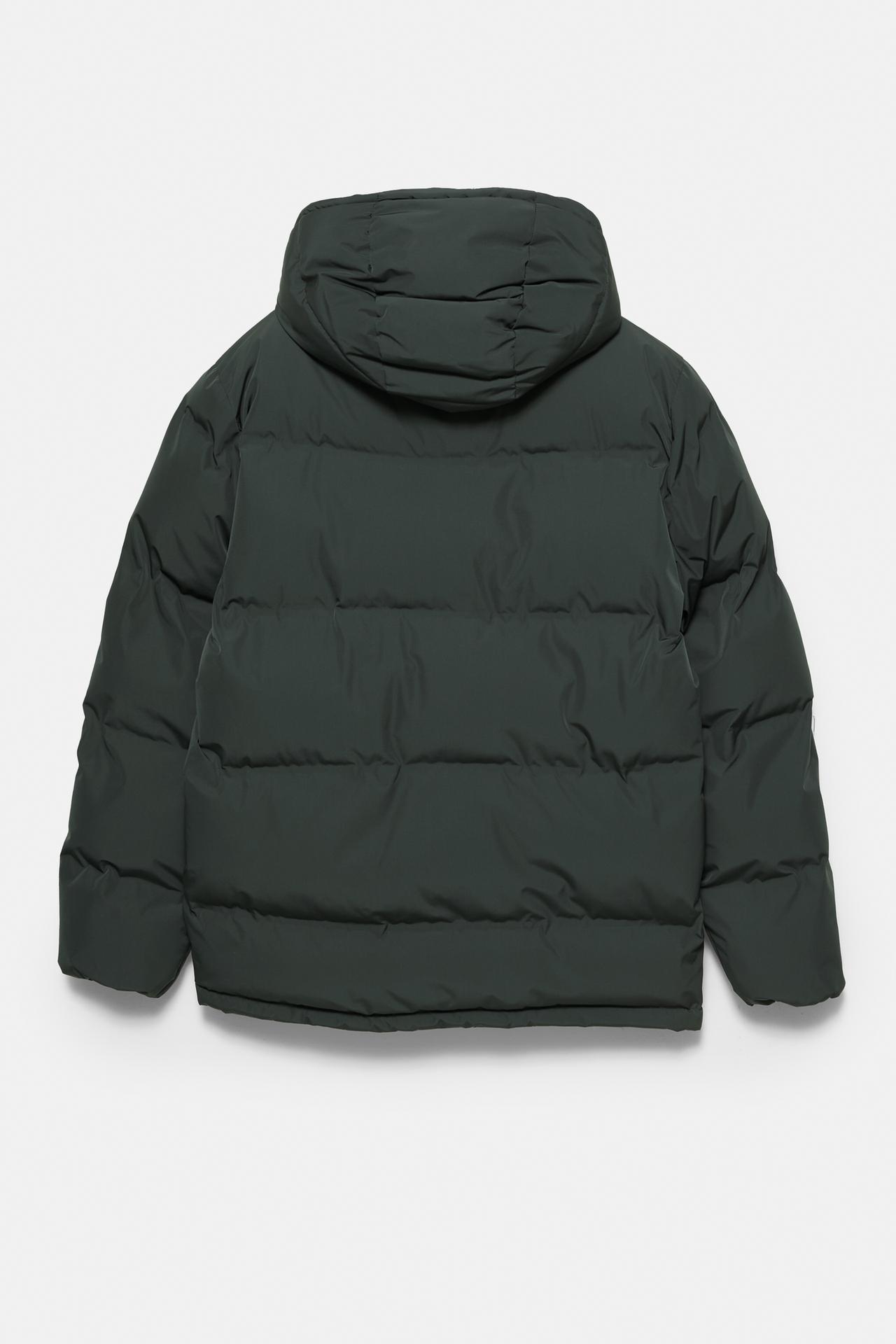 Heat-sealed quilted jacket with hood — Bottle