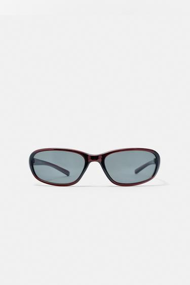 Rounded sunglasses — Brown 1