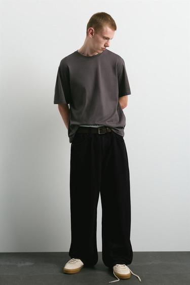 Baggy relaxed fit jeans — Black 1