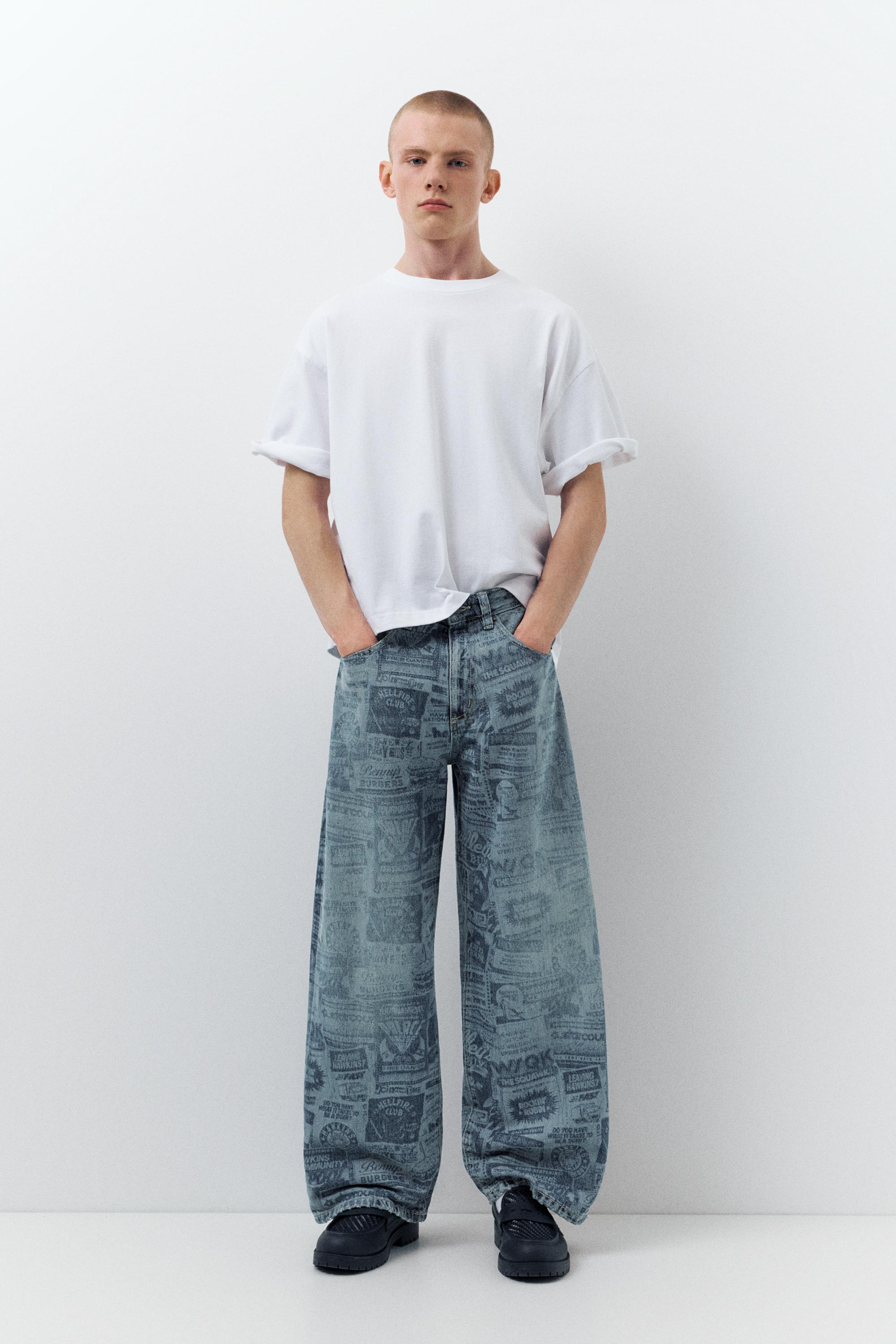 Jeans Gamba Larga Stranger Things