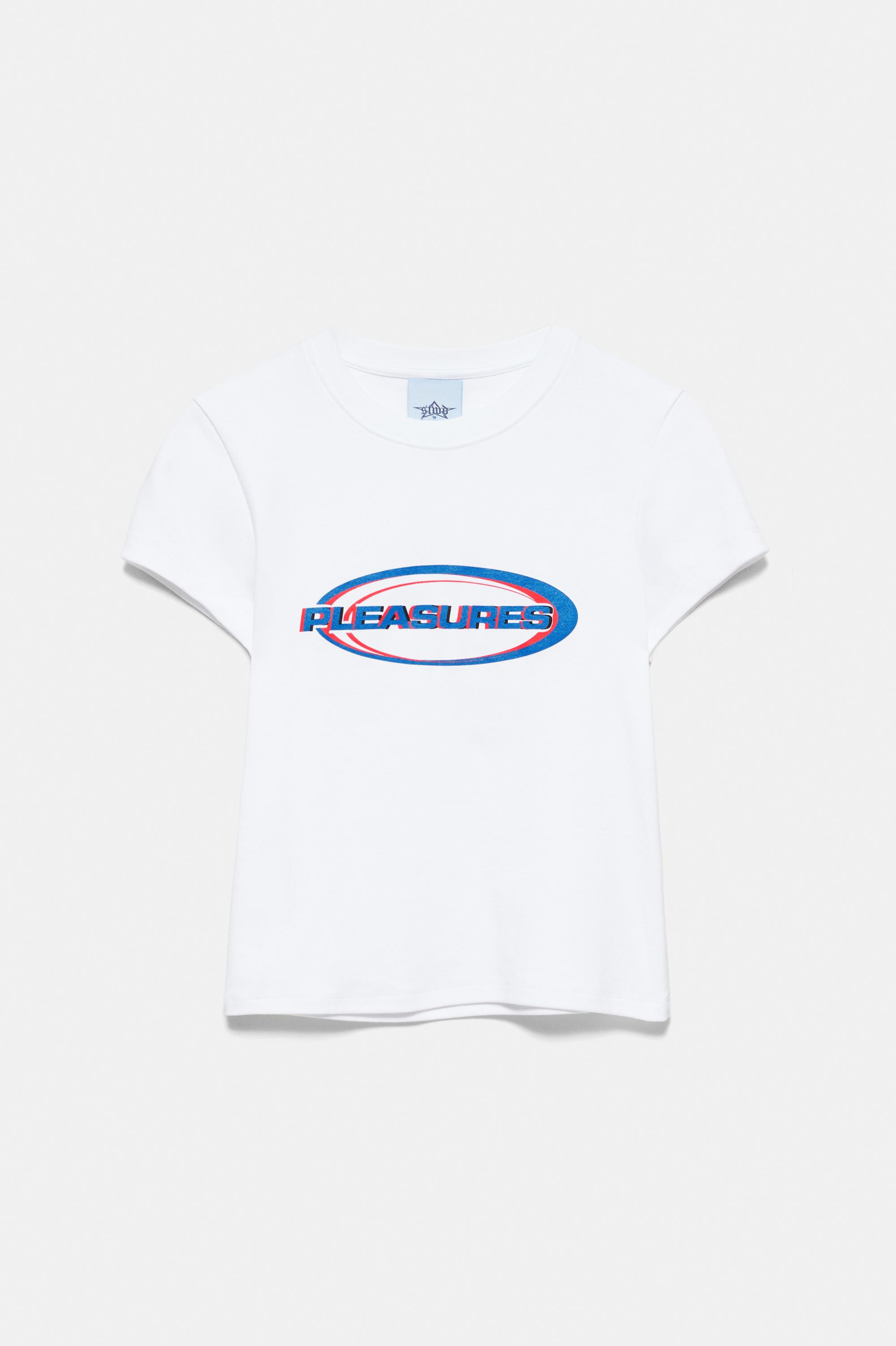 Pleasures x STWD T-shirt — White
