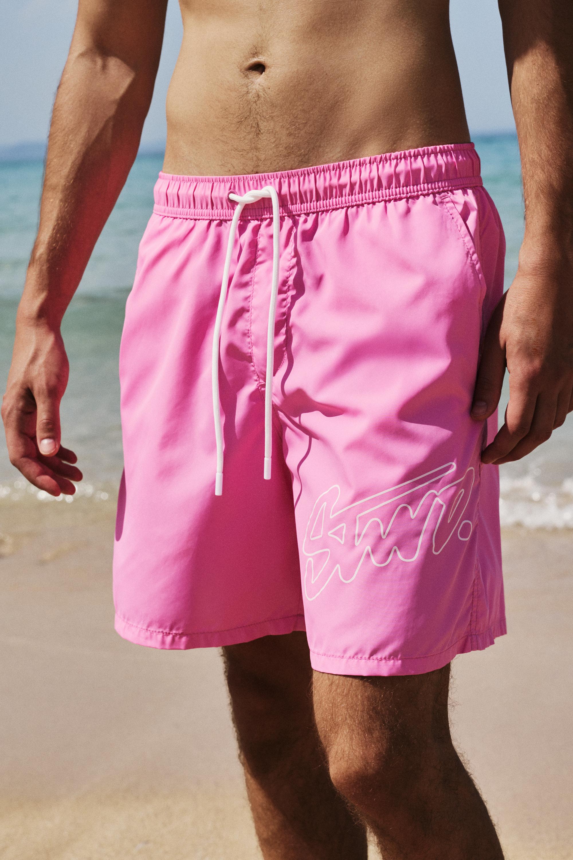 STWD board shorts — Pink