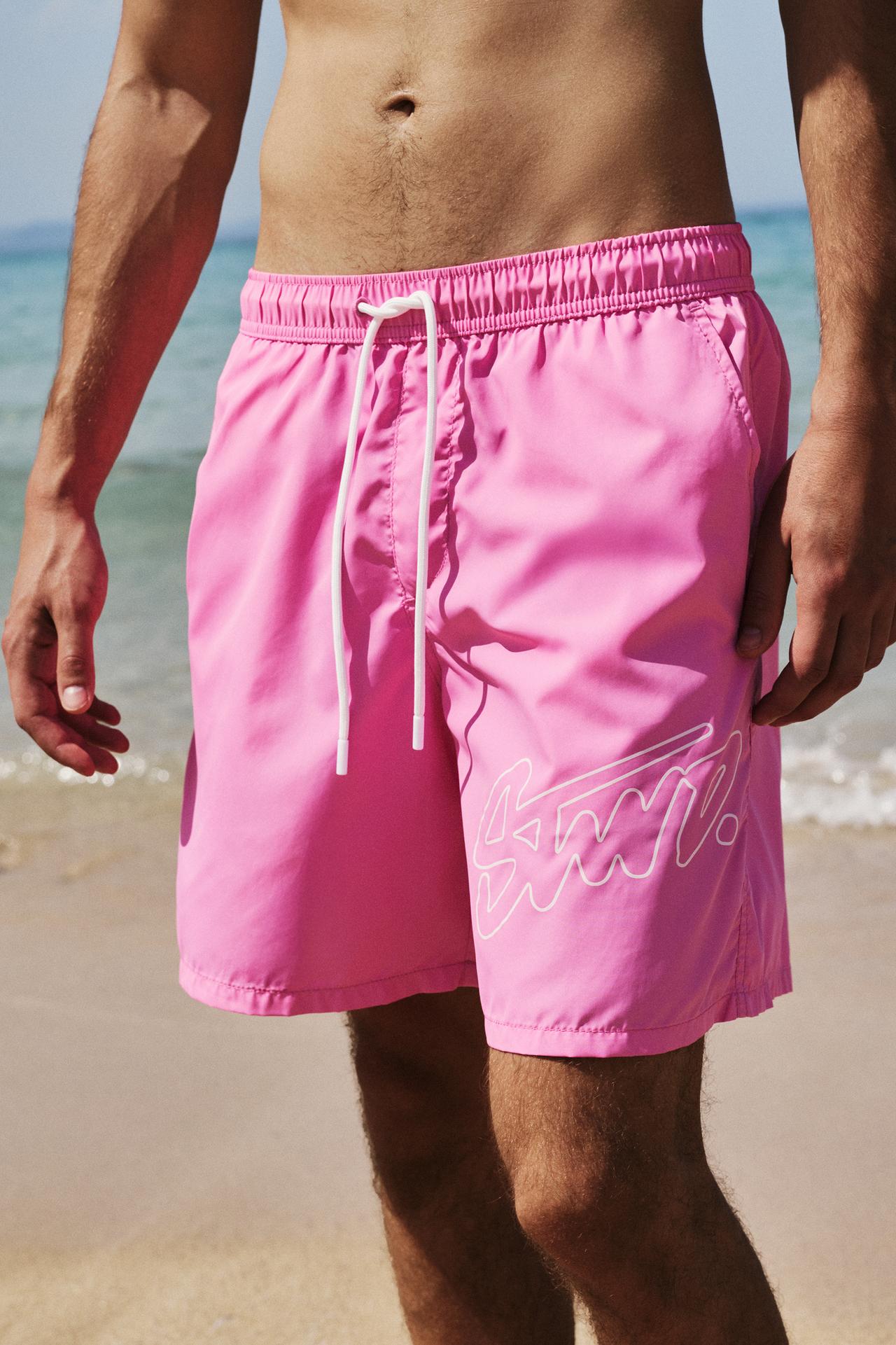 STWD board shorts — Pink
