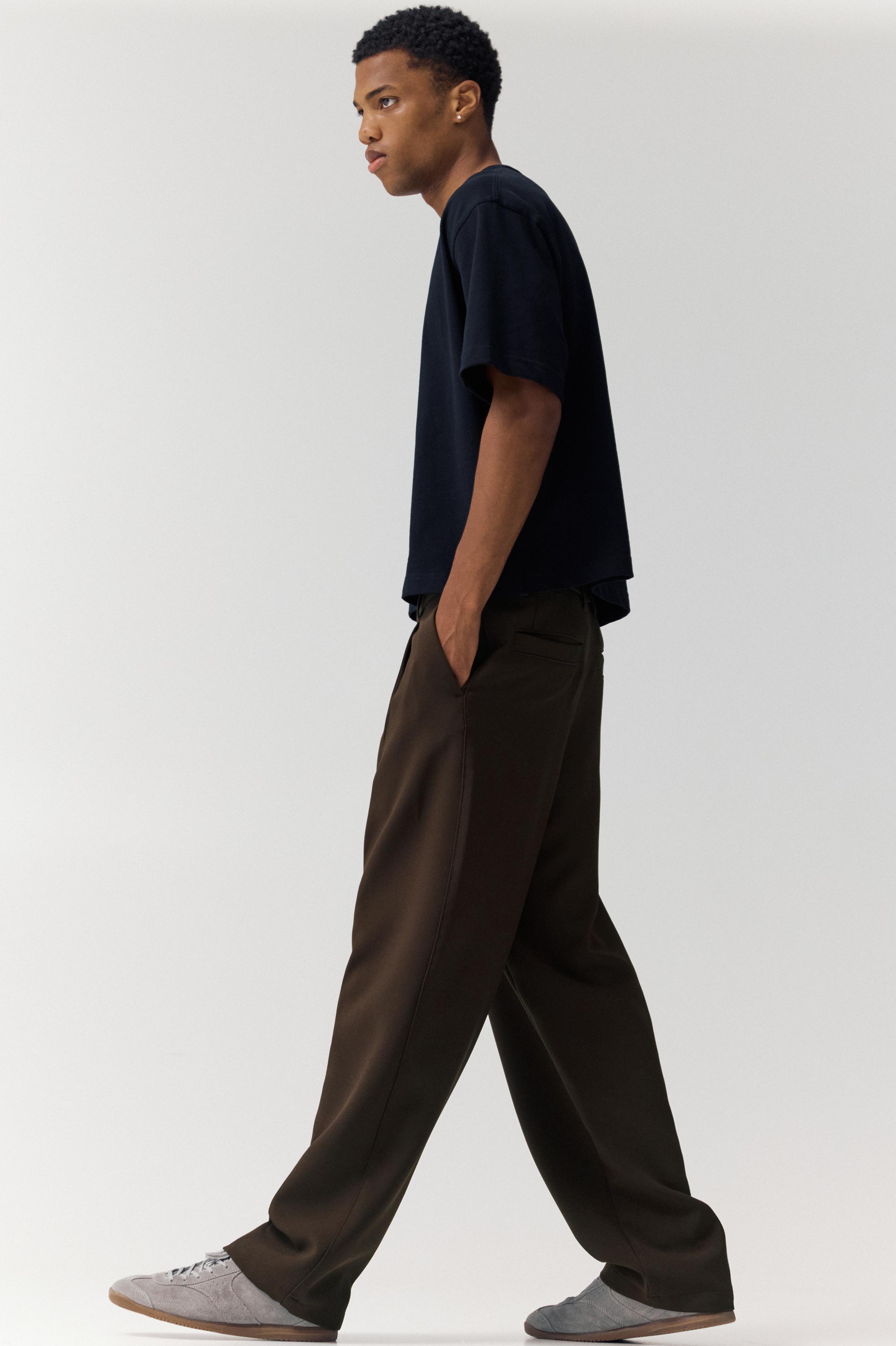 Tailored Hose Mit Bundfalten