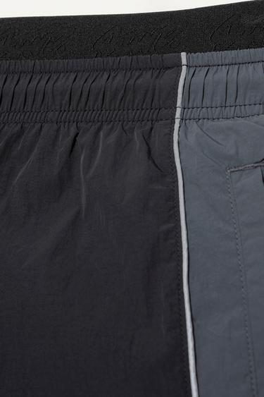 Panelled swimming trunks — Black 5