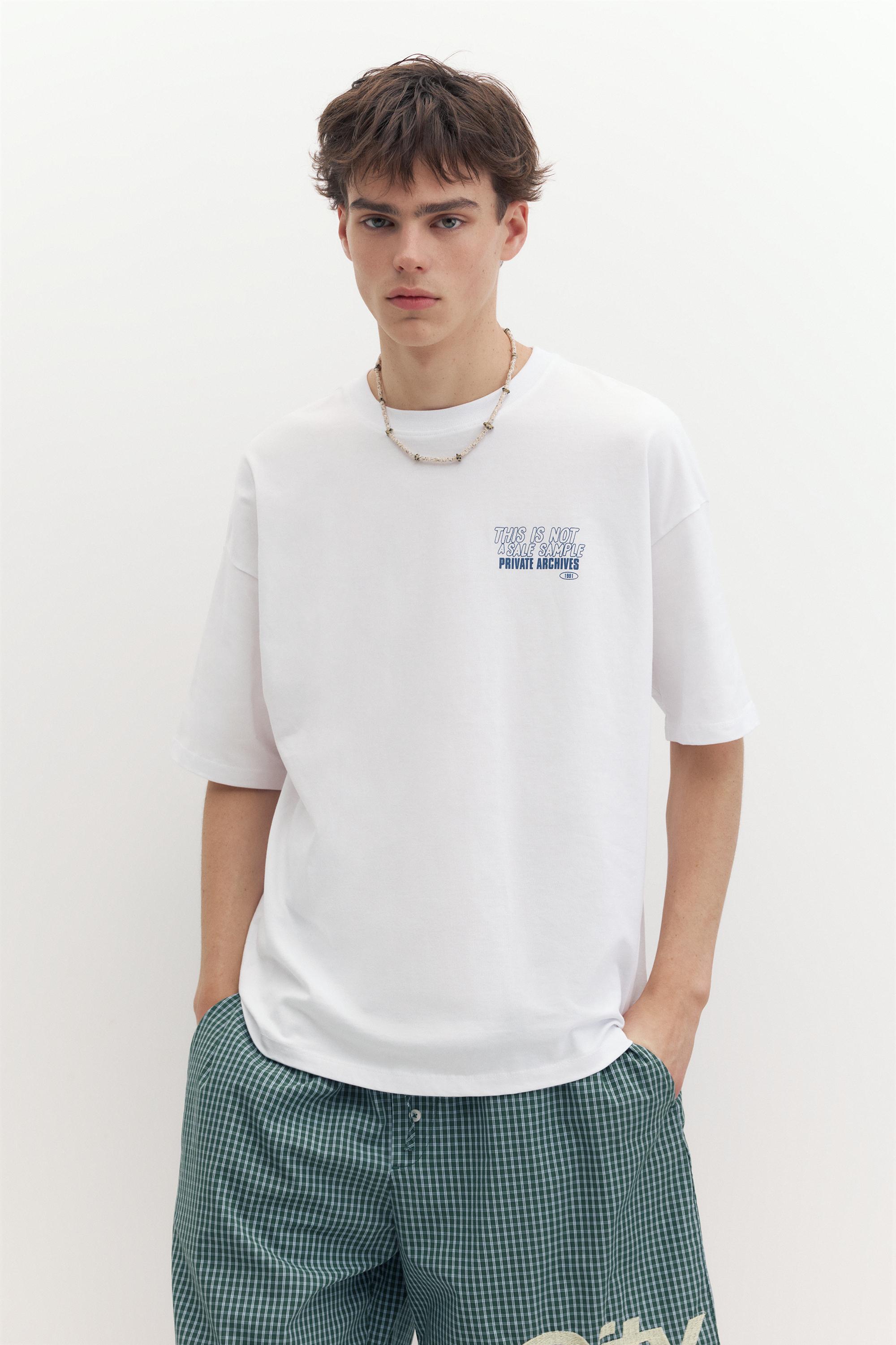 T-Shirt Stwd Con Grafica Private Archives