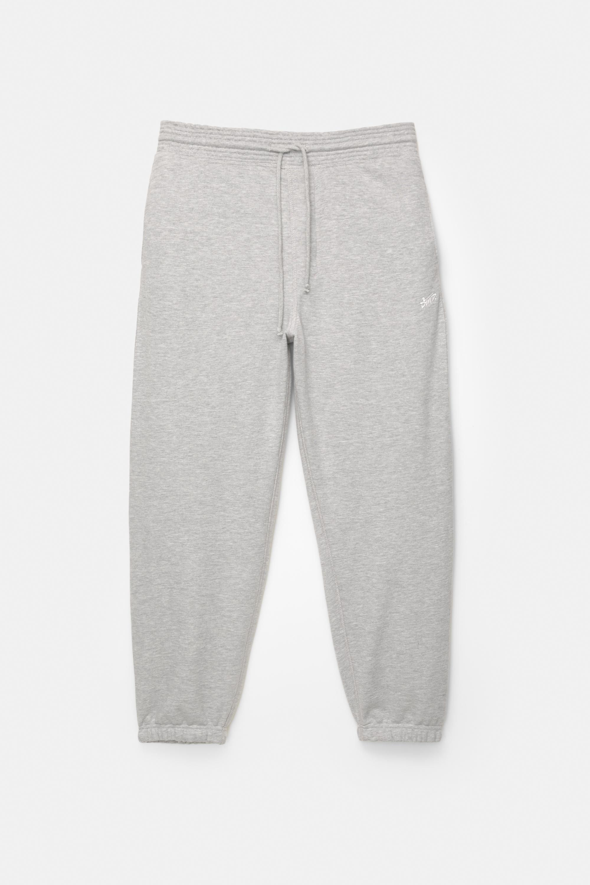 STWD tracksuit bottoms — Grey marl