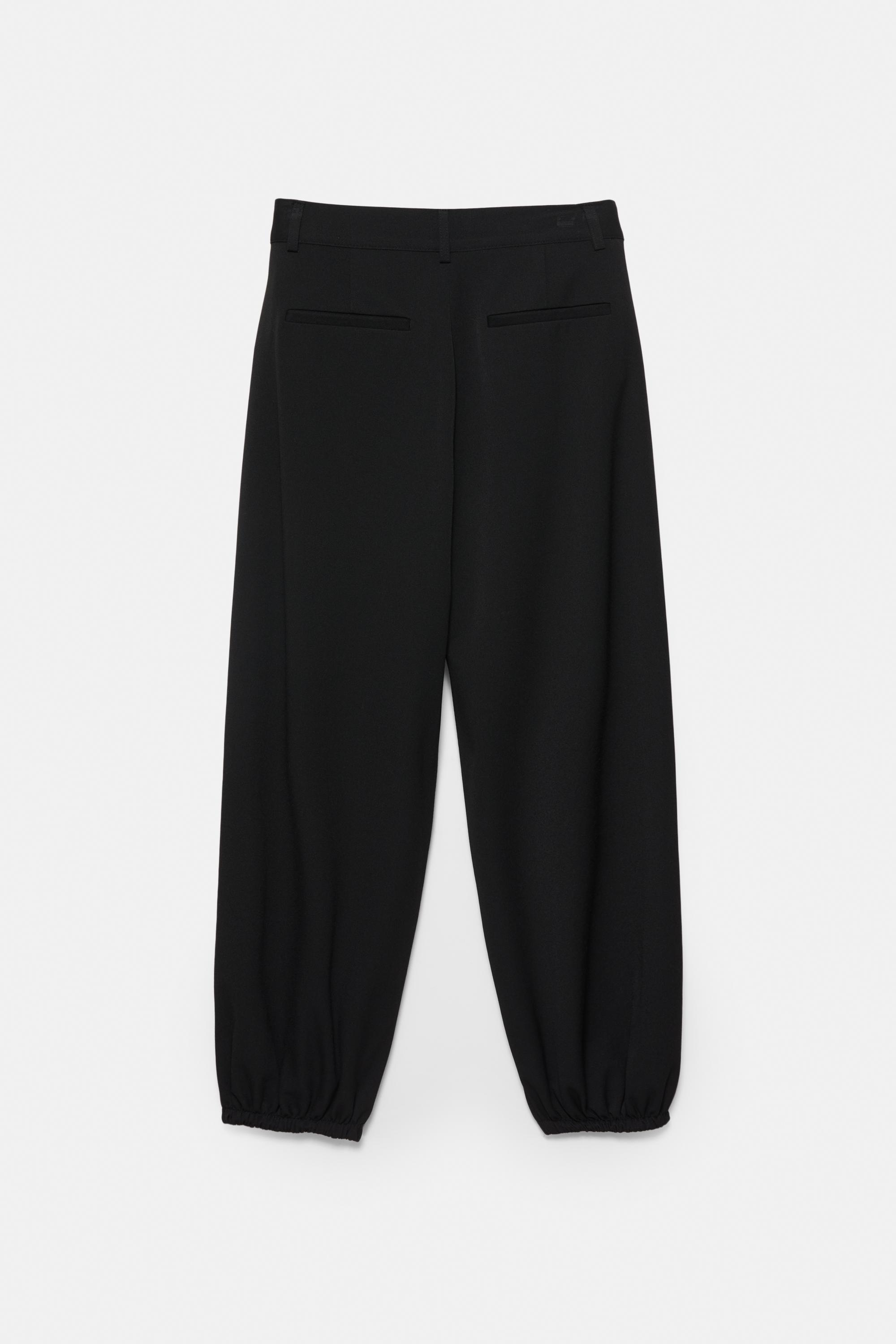 Darted sarouel trousers