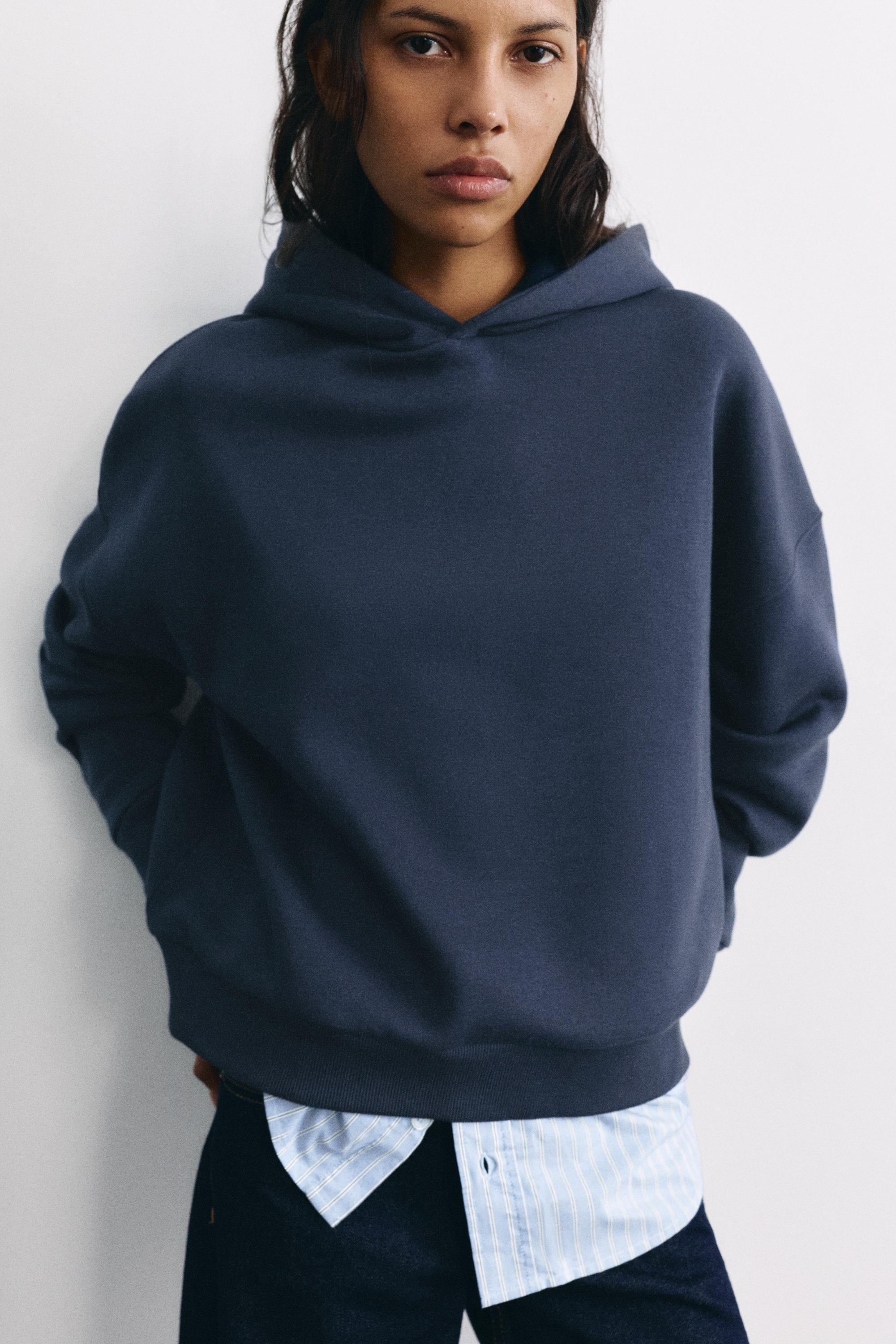 Combined hoodie — Navy
