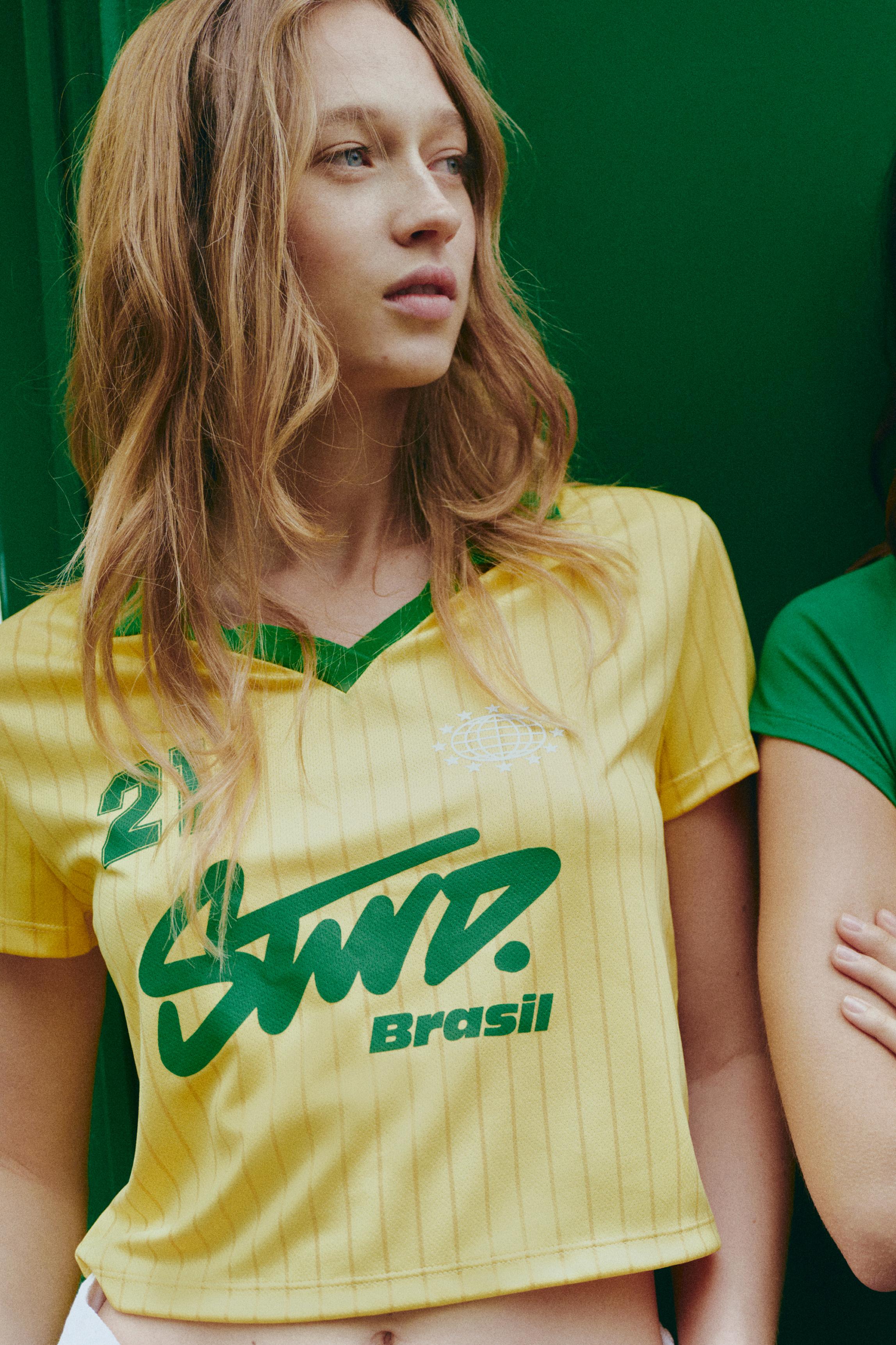 STWD Brazil T-shirt — Yellow
