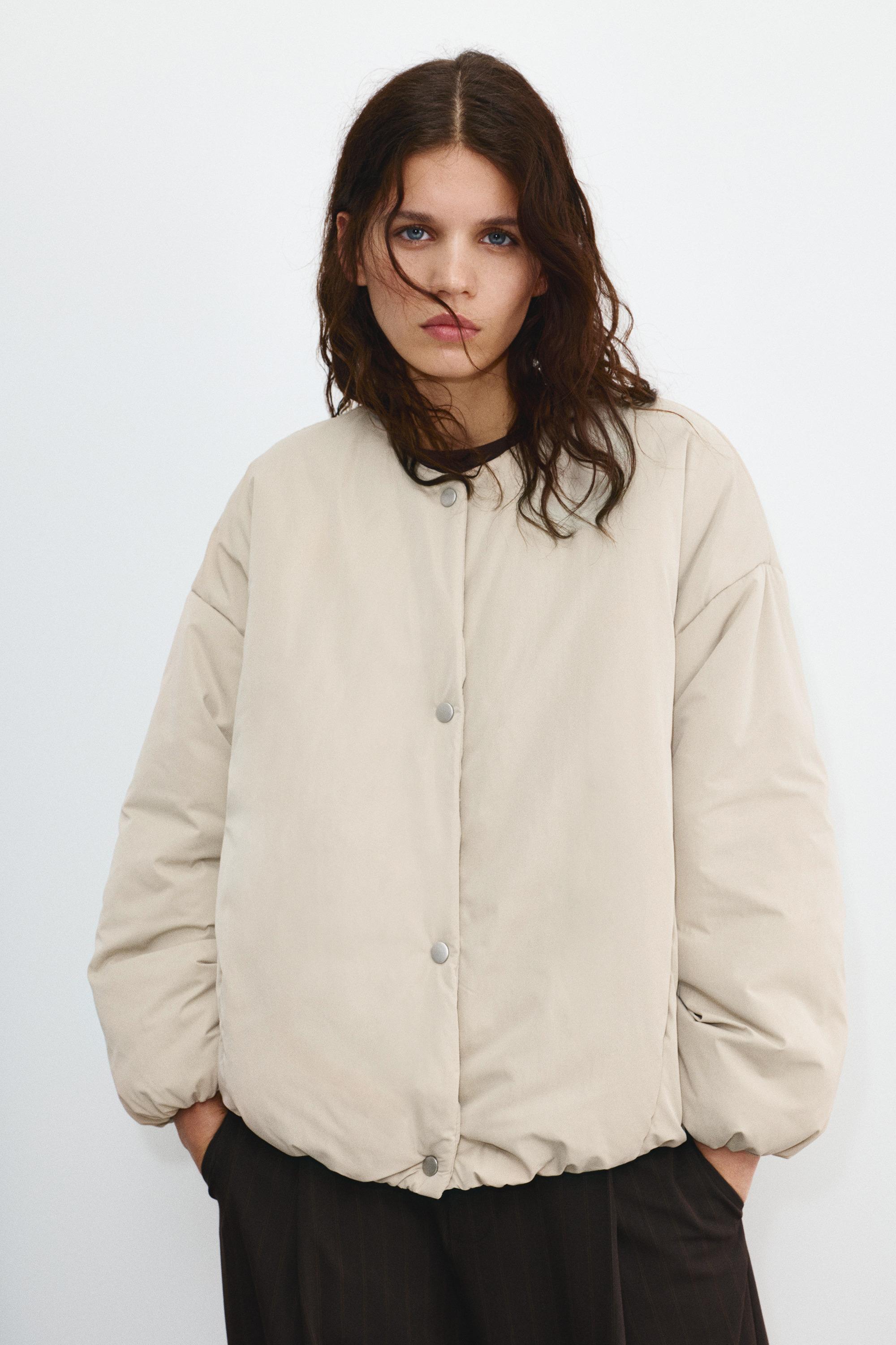 Steppjacke Mit Druckknöpfen