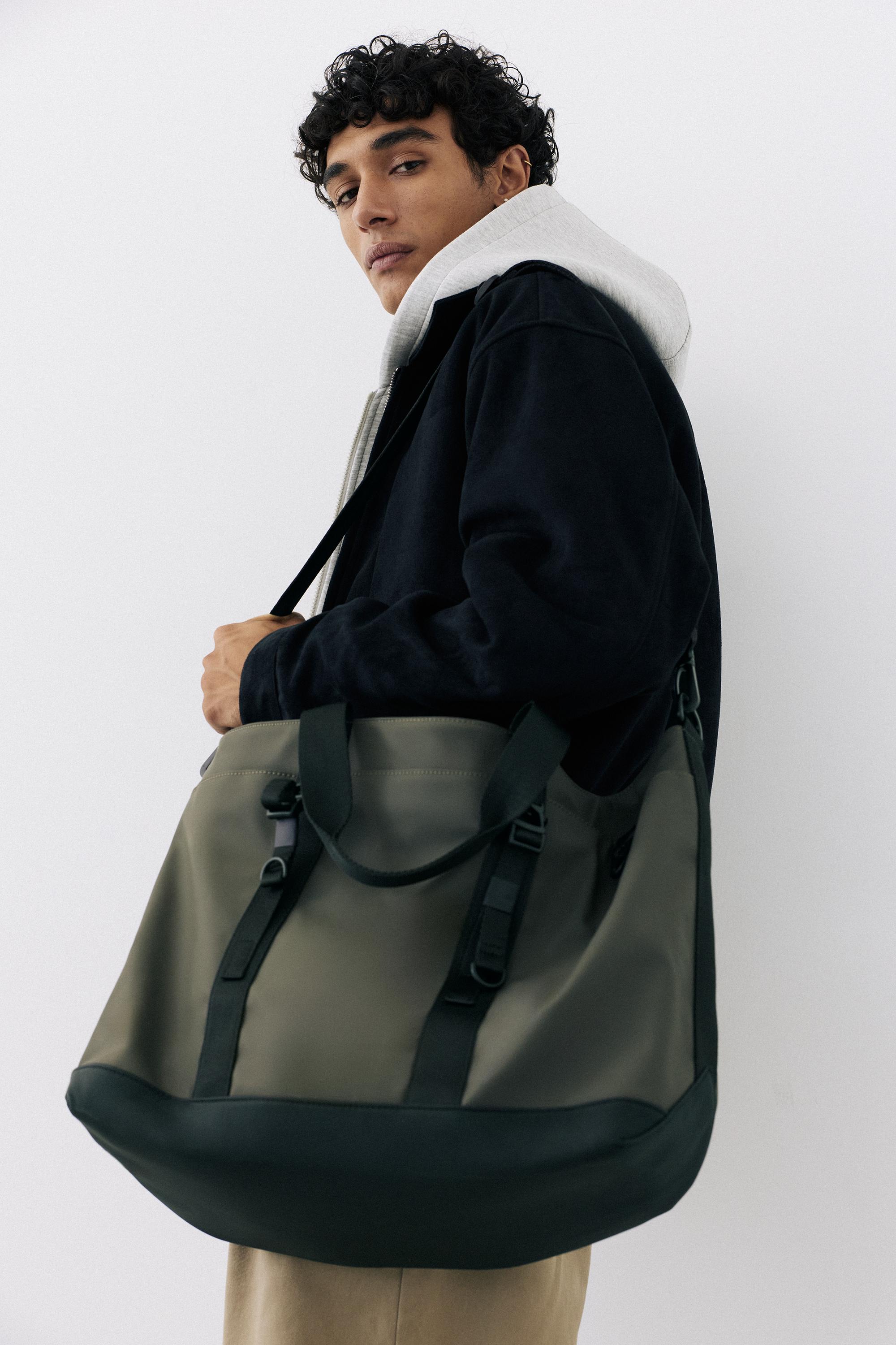 Technical shopper bag — Khaki