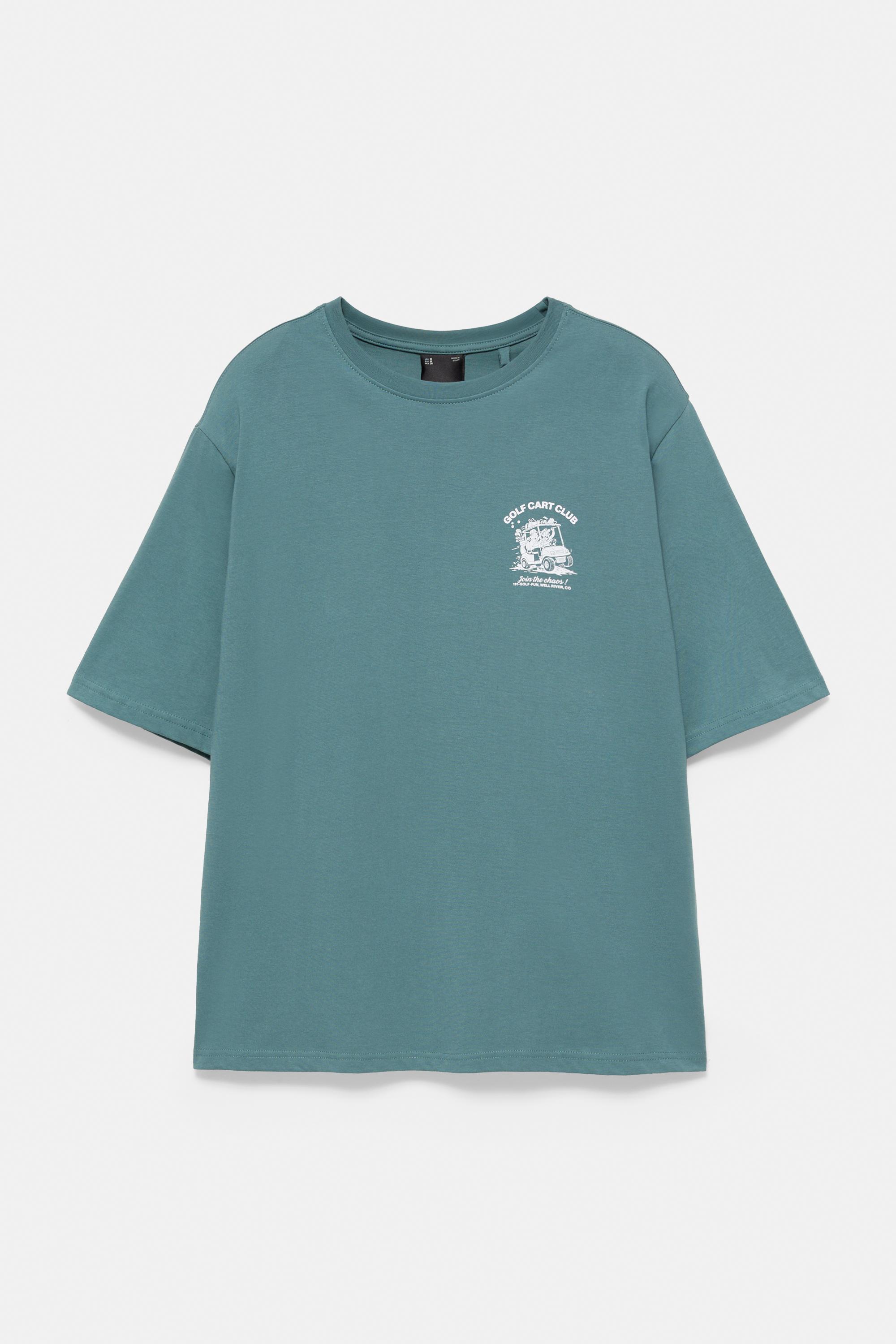 Golf Cart Club T-shirt — Green