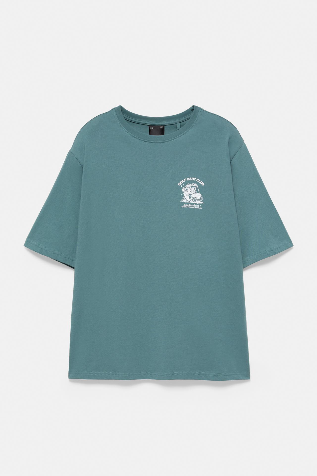Golf Cart Club T-shirt — Green