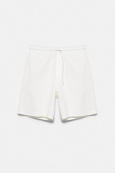 Relaxed fit Bermuda shorts — Off white 7
