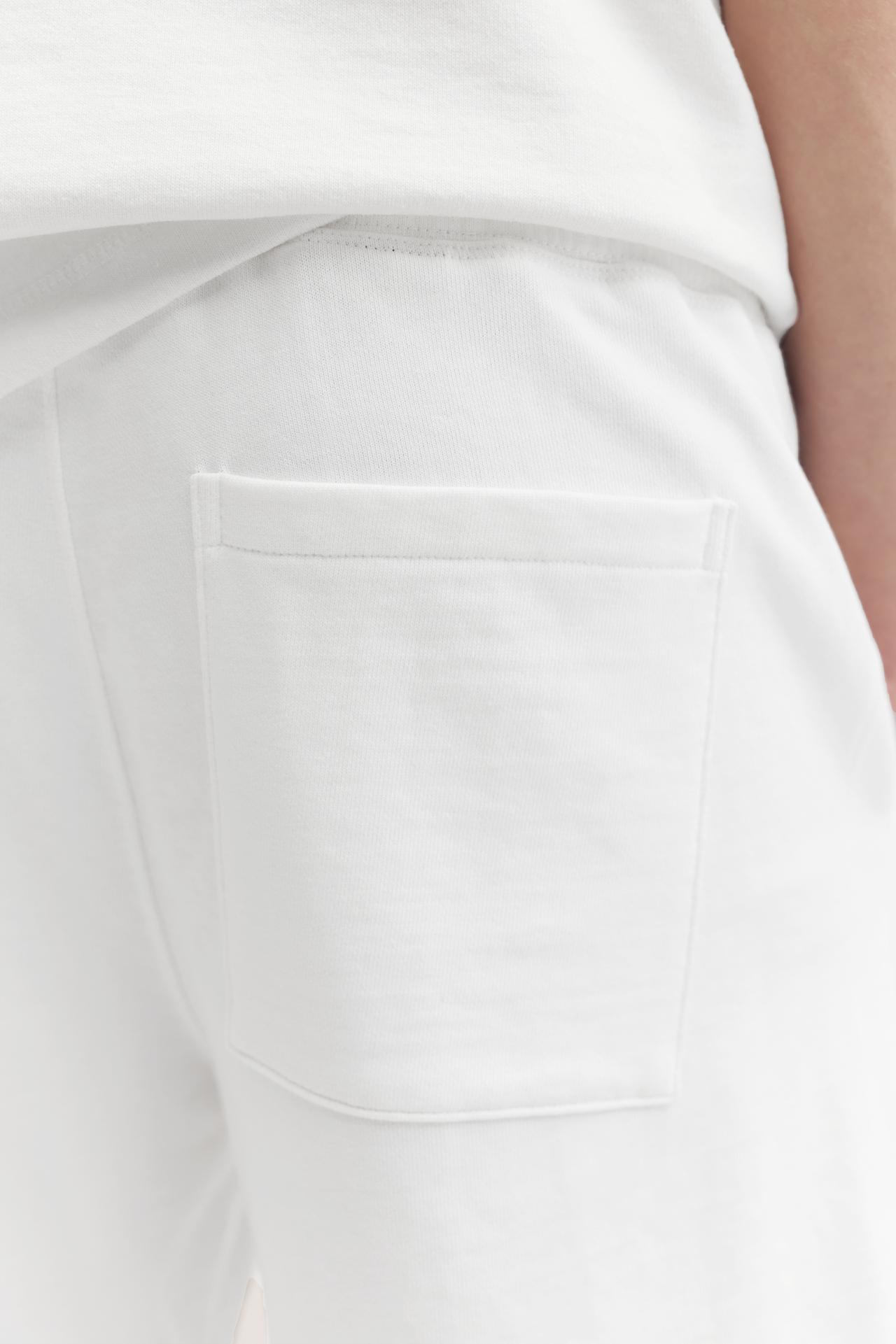 STWD jogger Bermuda shorts — White