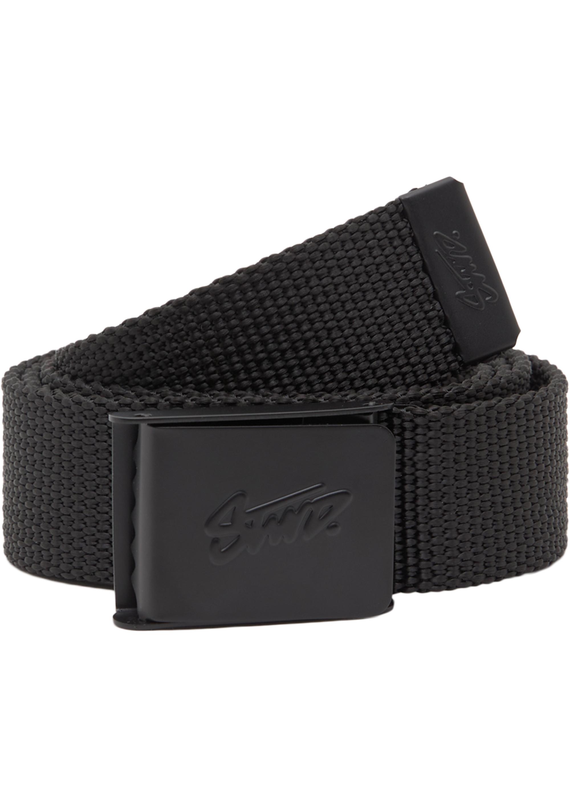 Fabric belt with black STWD buckle — Black