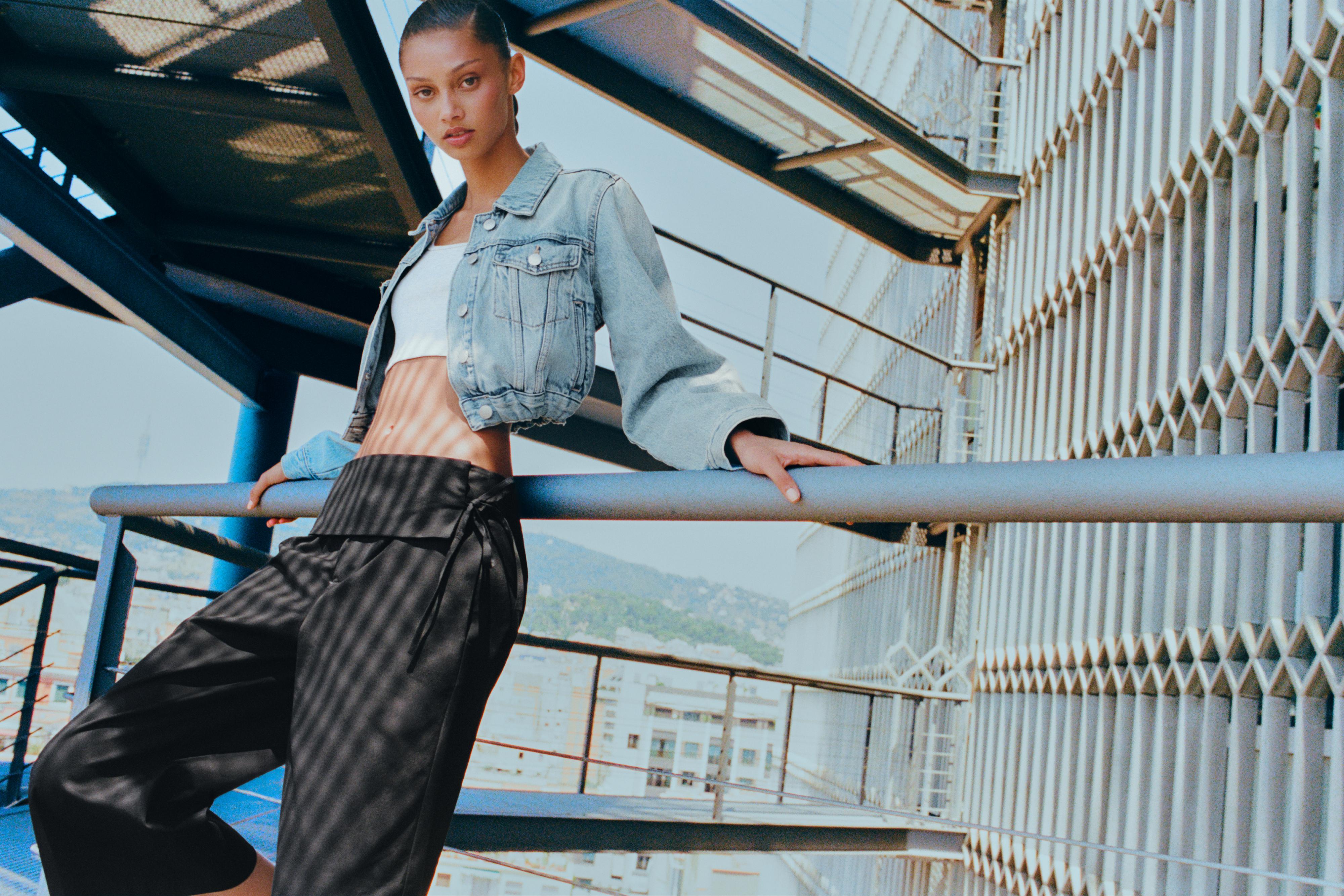 Sash tie culottes — Black