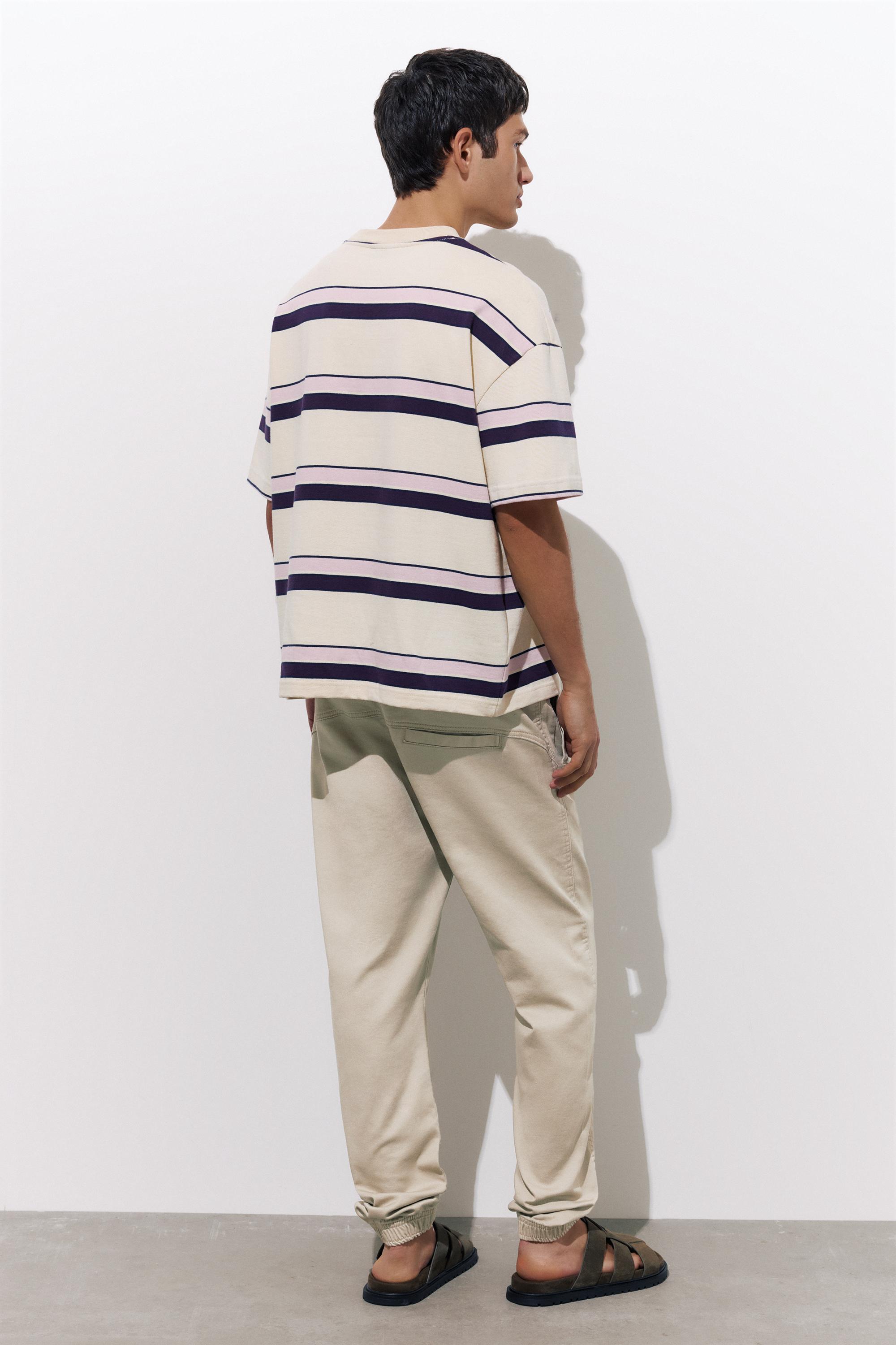 Comfort joggers — Stone