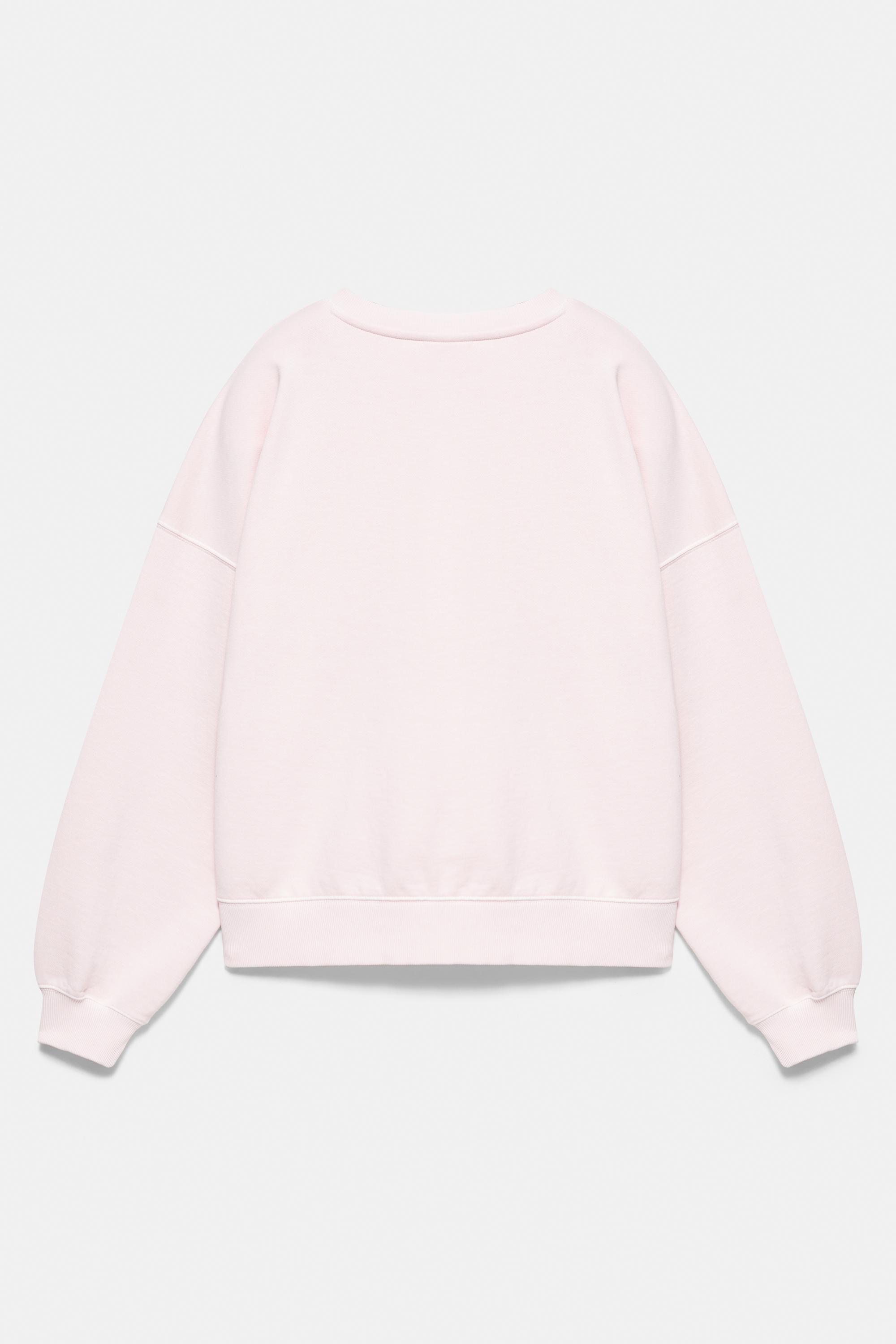STWD bisiklet yaka sweatshirt