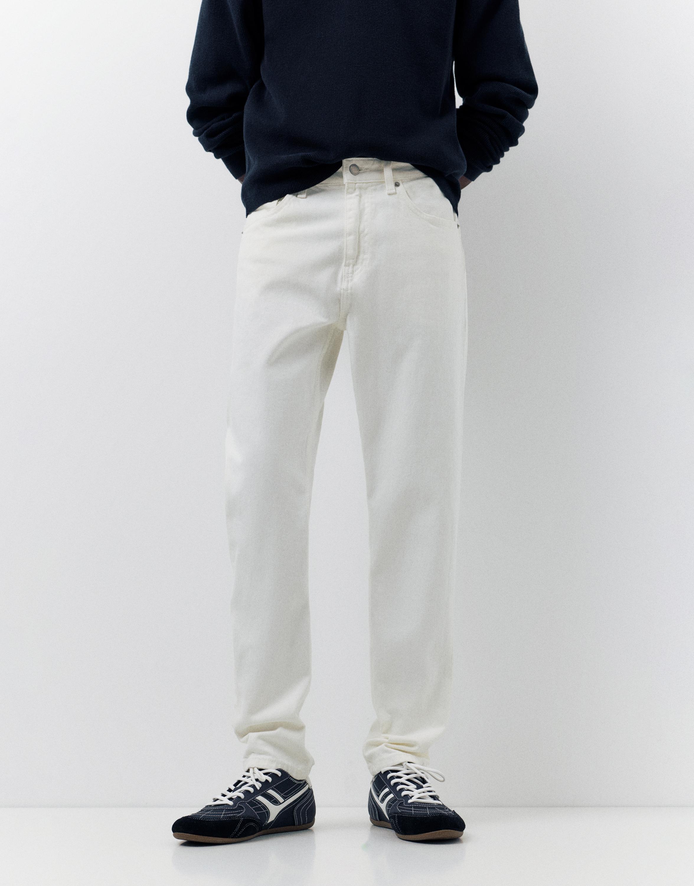 Slim fit jeans — Off white