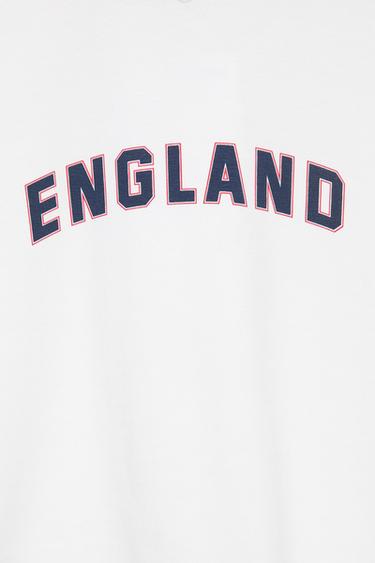 Slim fit England graphic T-shirt — White 5