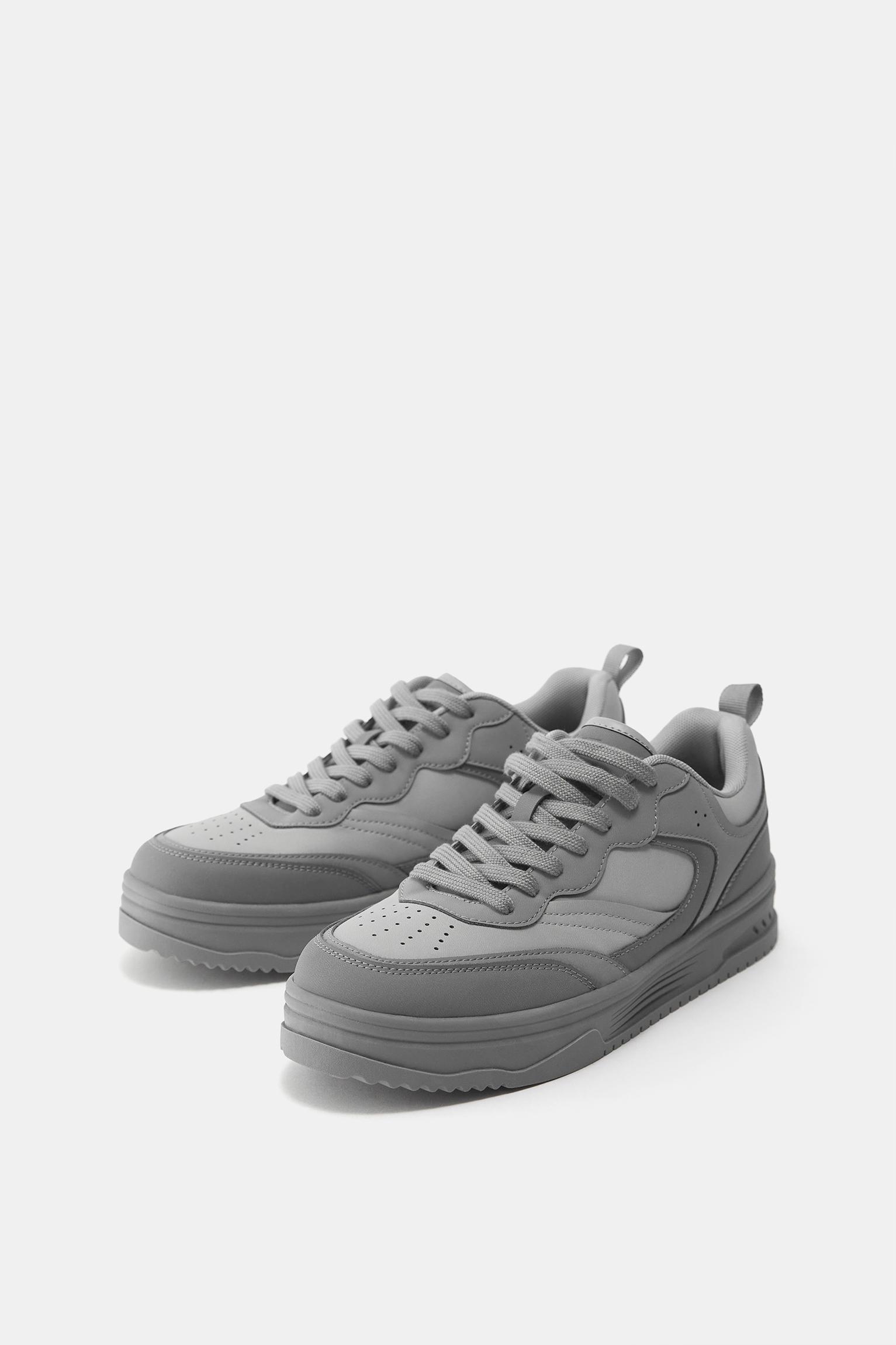 STWD multi-piece trainers — Grey